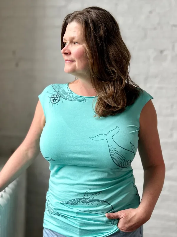 Simple Tee - Bali Hai sold by Smoking Lily