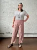 Wren Work Pants - Blush sold by Smoking Lily
