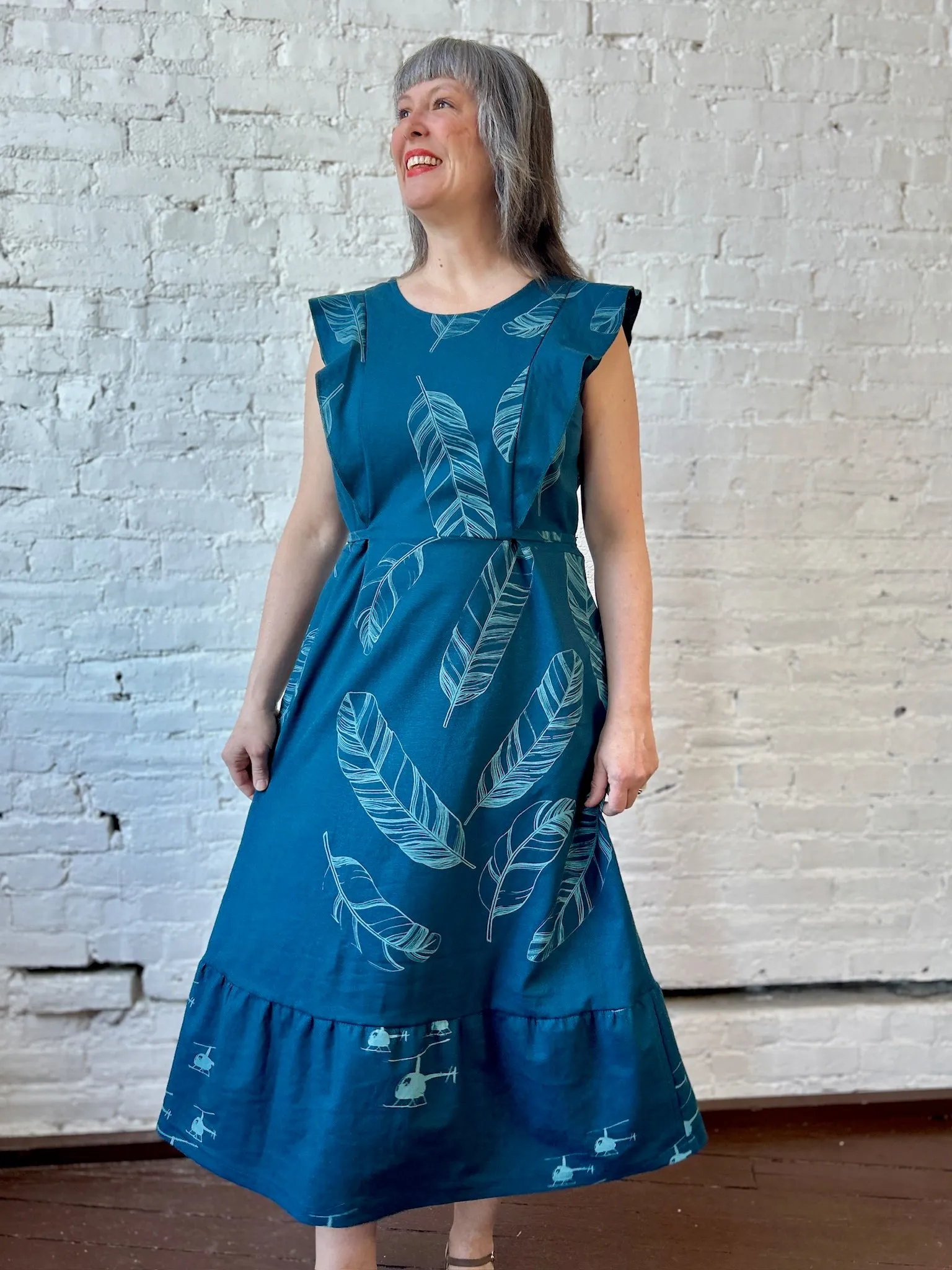 Song + Dance Dress - Lyon's Blue sold by Smoking Lily