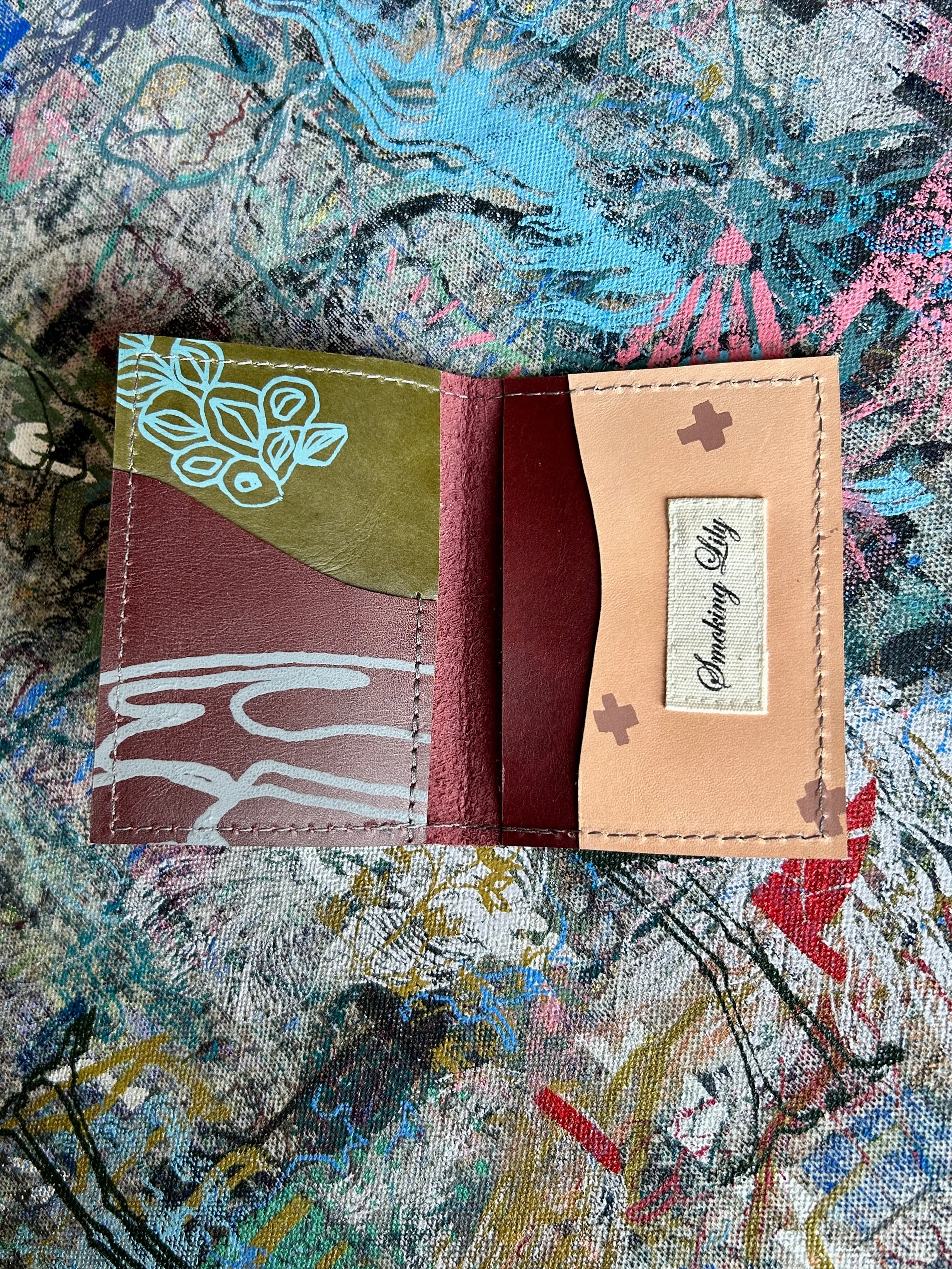 Leather Wallet - Guitars sold by Smoking Lily product image thumbnail 5