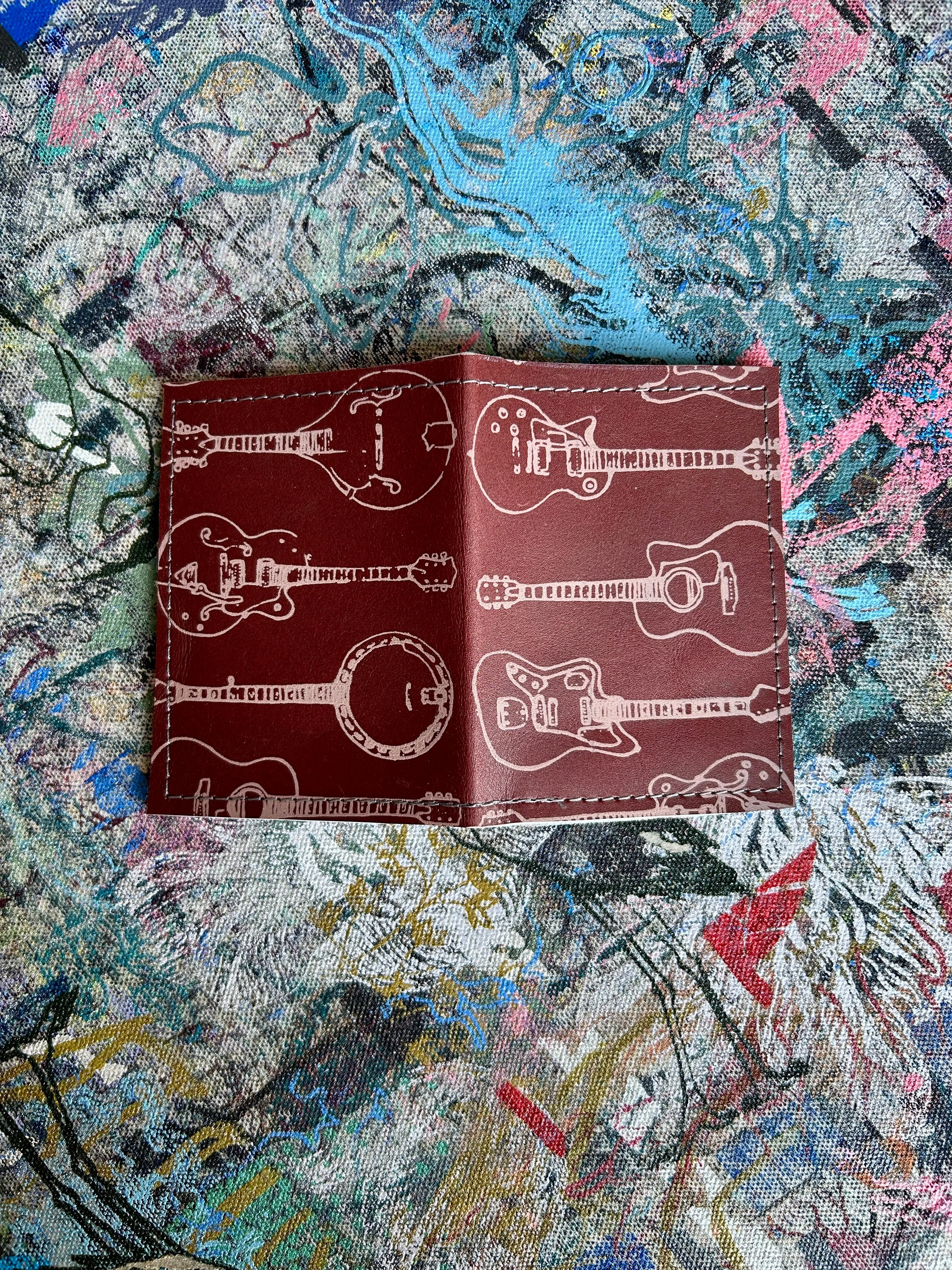 Leather Wallet - Guitars sold by Smoking Lily product image thumbnail 3