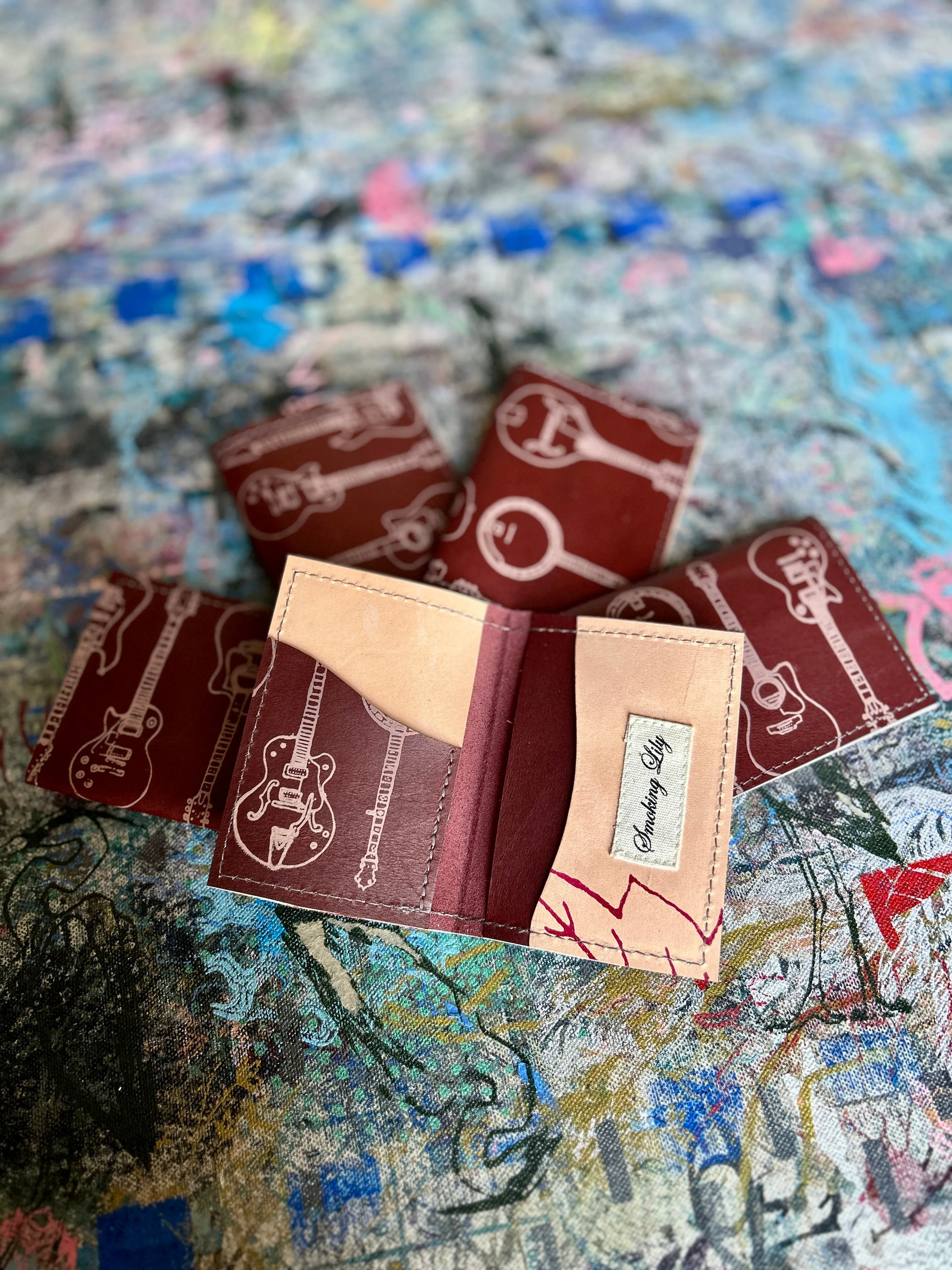 Leather Wallet - Guitars sold by Smoking Lily product image thumbnail 4