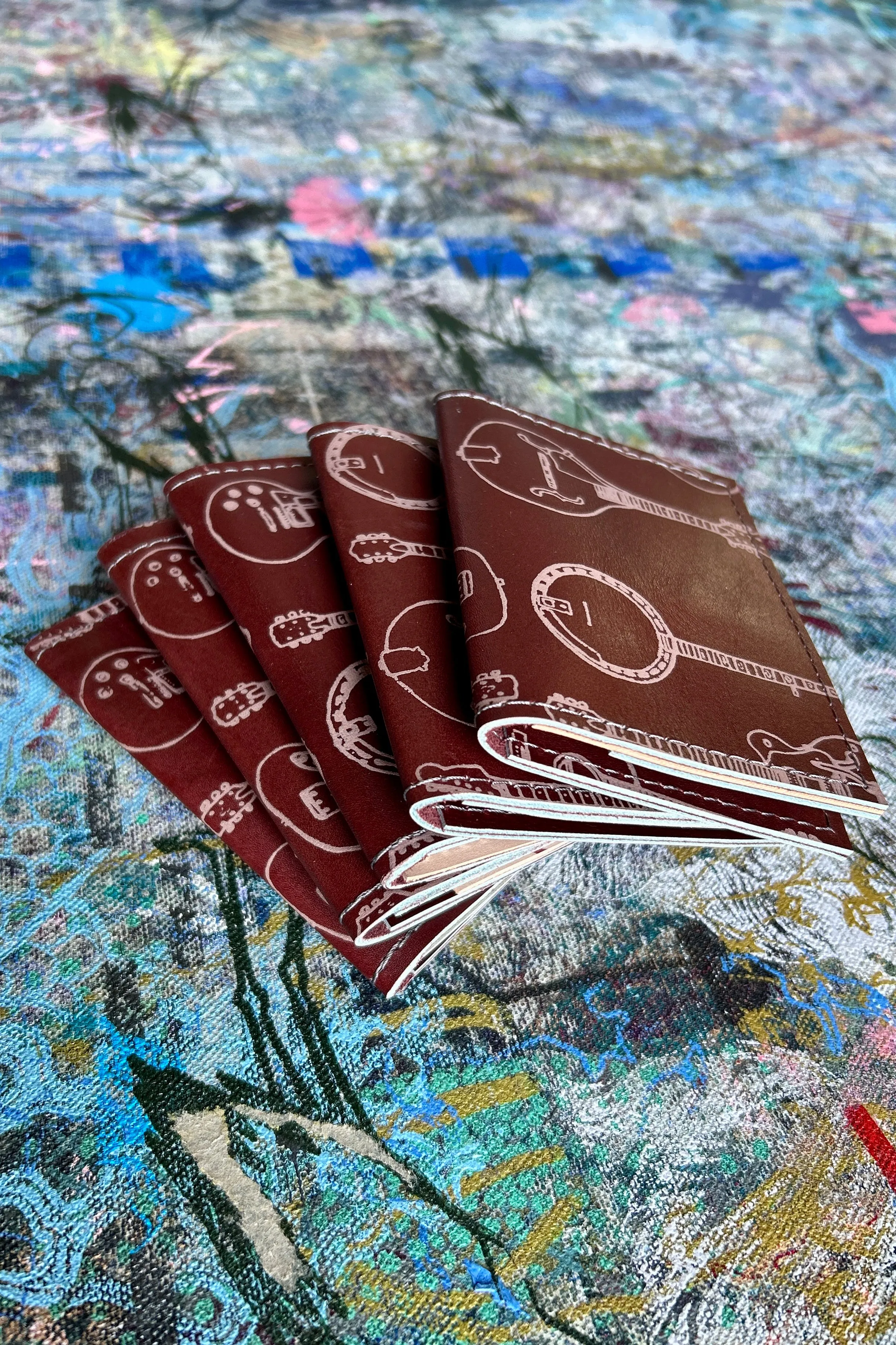 Leather Wallet - Guitars sold by Smoking Lily product image thumbnail 2