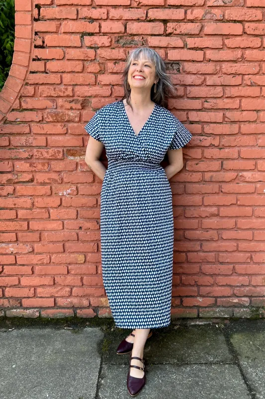 Rotator Reprise - Ikat Print made by Smoking Lily