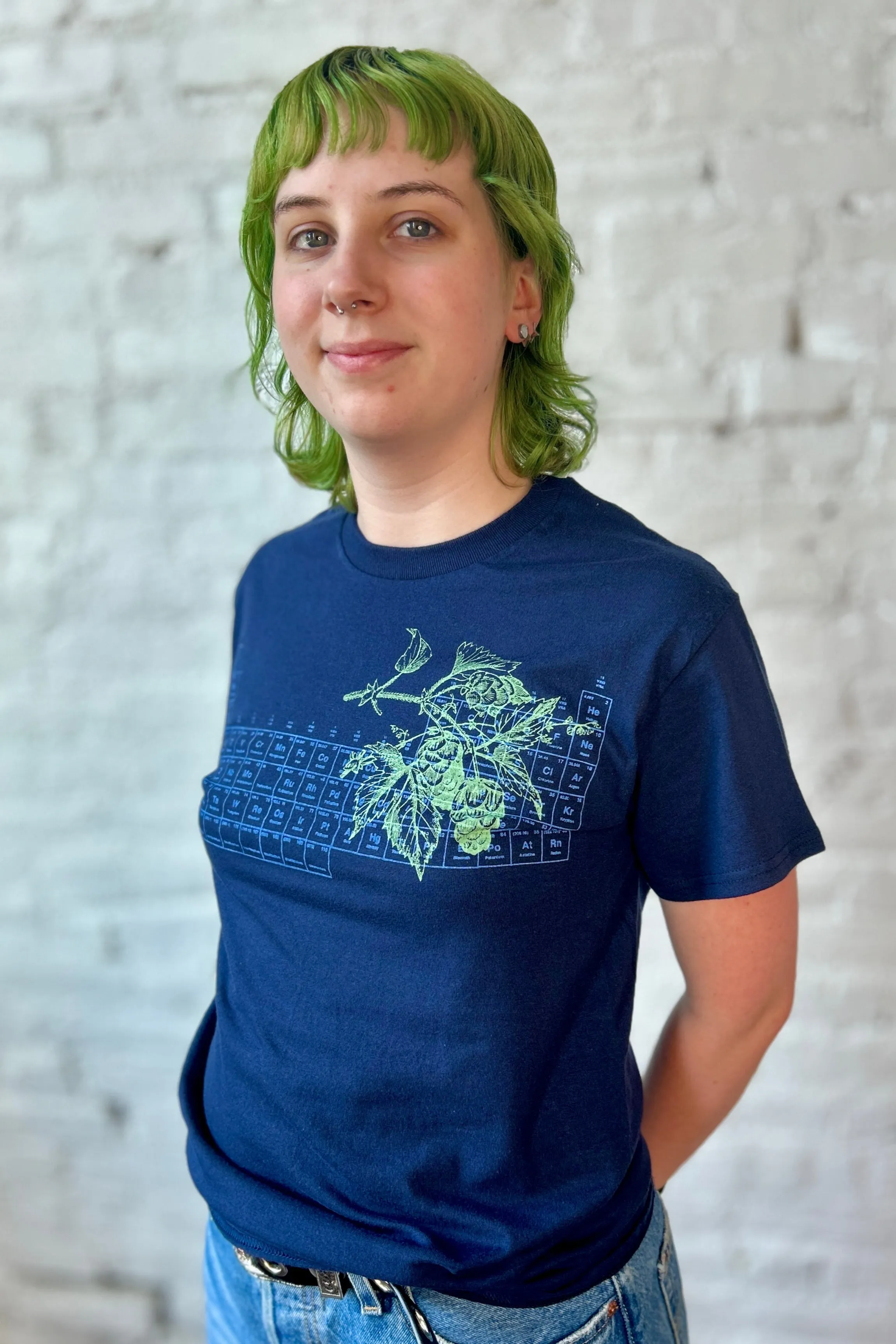 Unisex Tee - Navy sold by Smoking Lily product image thumbnail 2