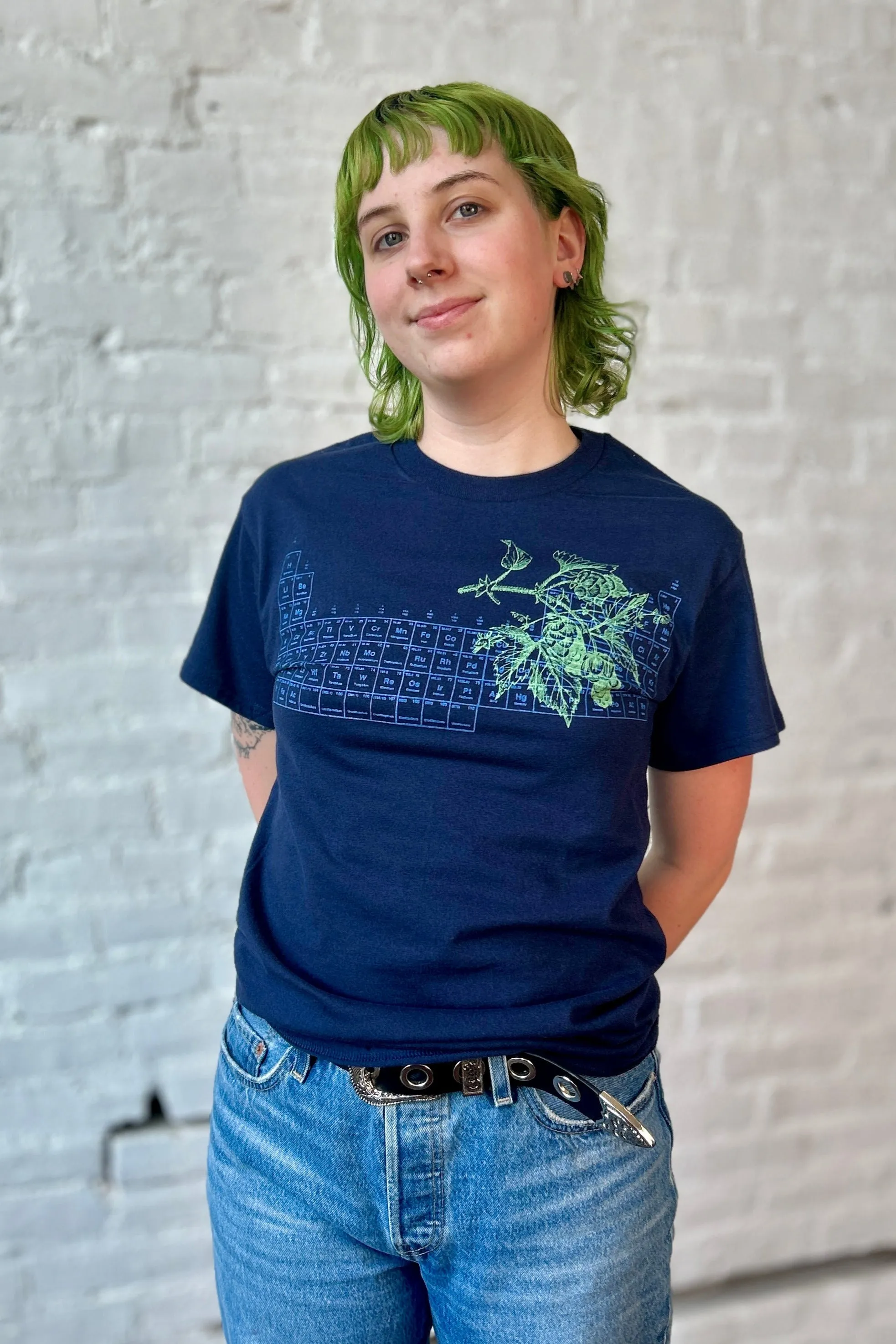 Unisex Tee - Navy sold by Smoking Lily