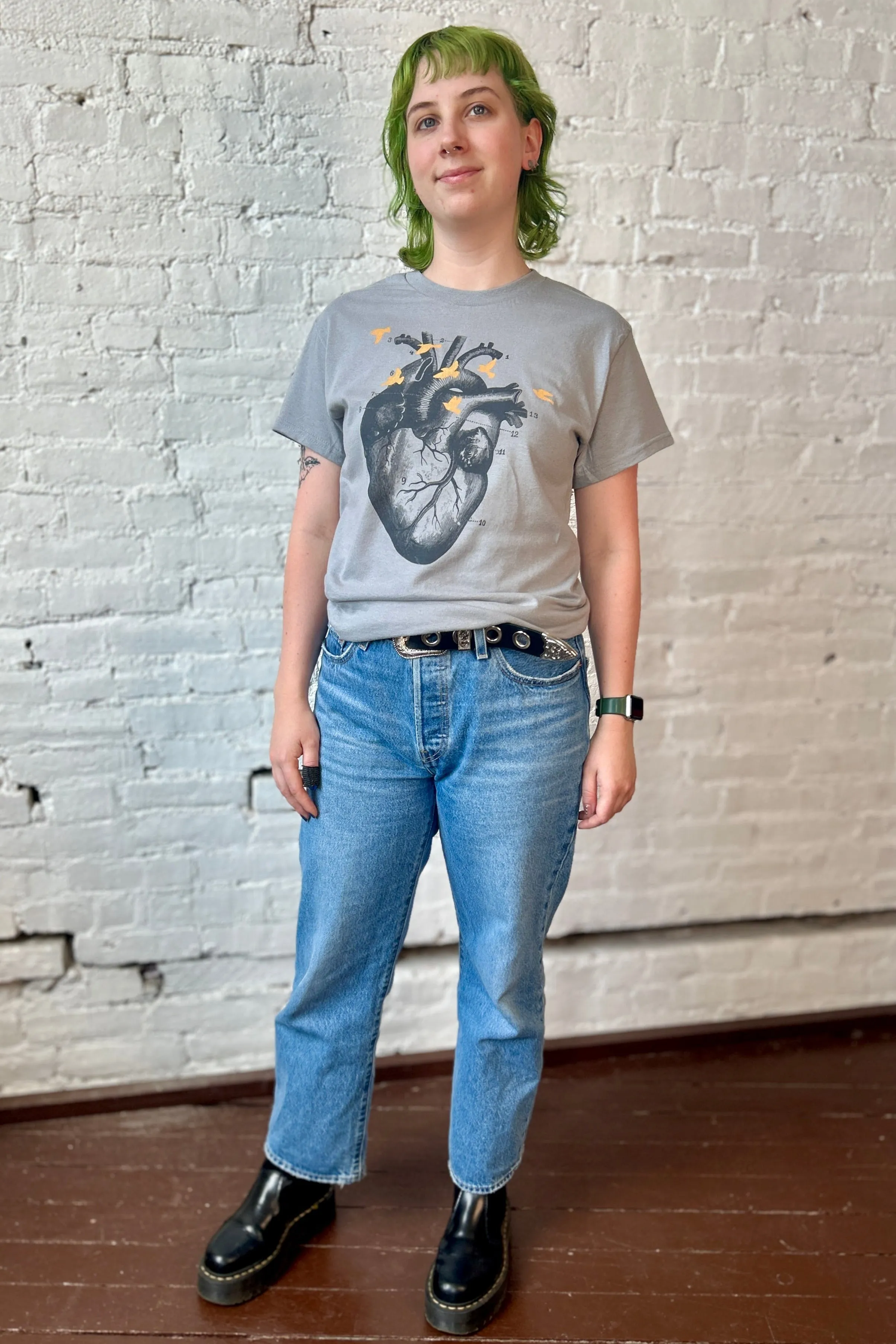 Unisex Tee - Gravel sold by Smoking Lily product image thumbnail 2