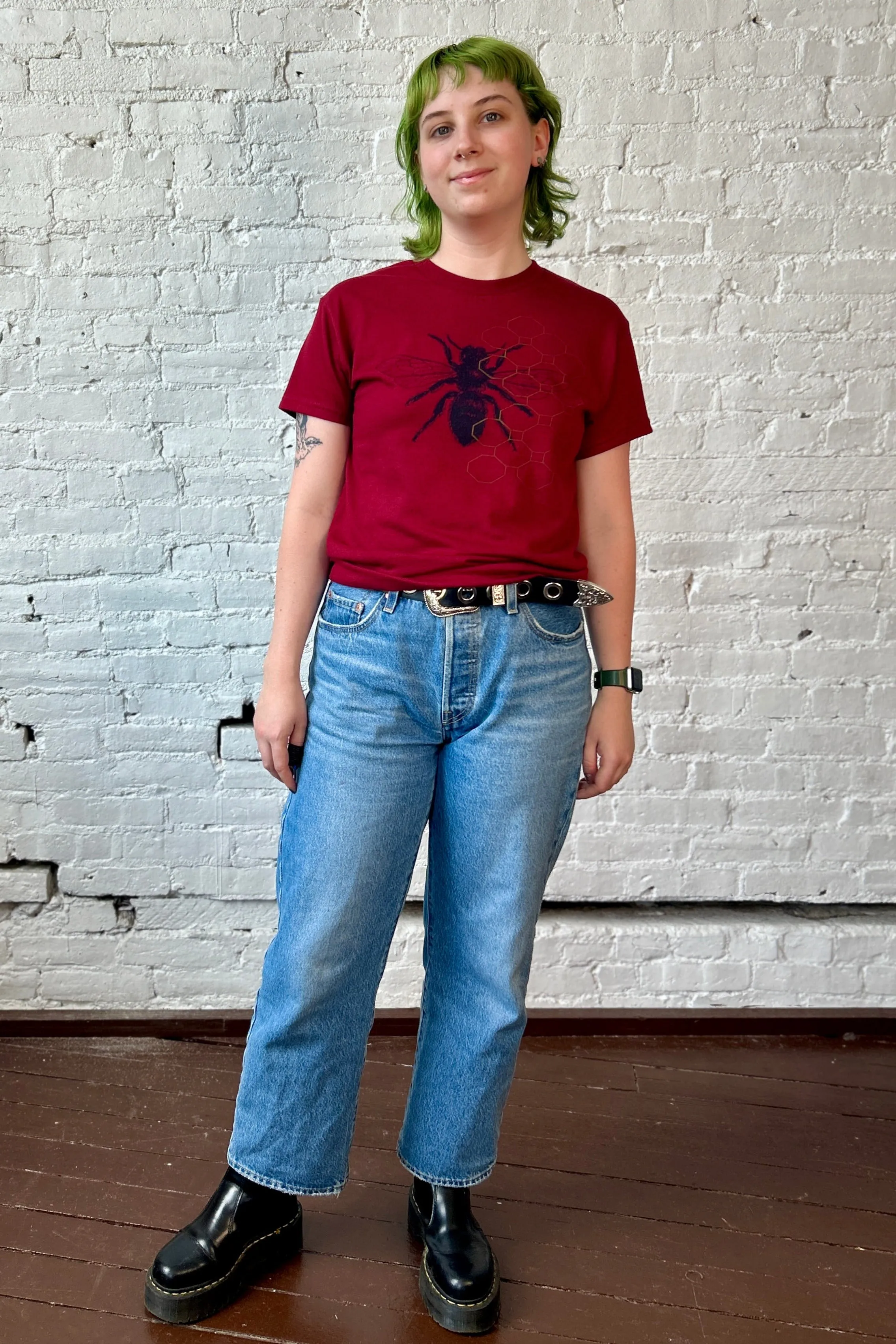 Unisex Tee - Garnet sold by Smoking Lily product image thumbnail 3