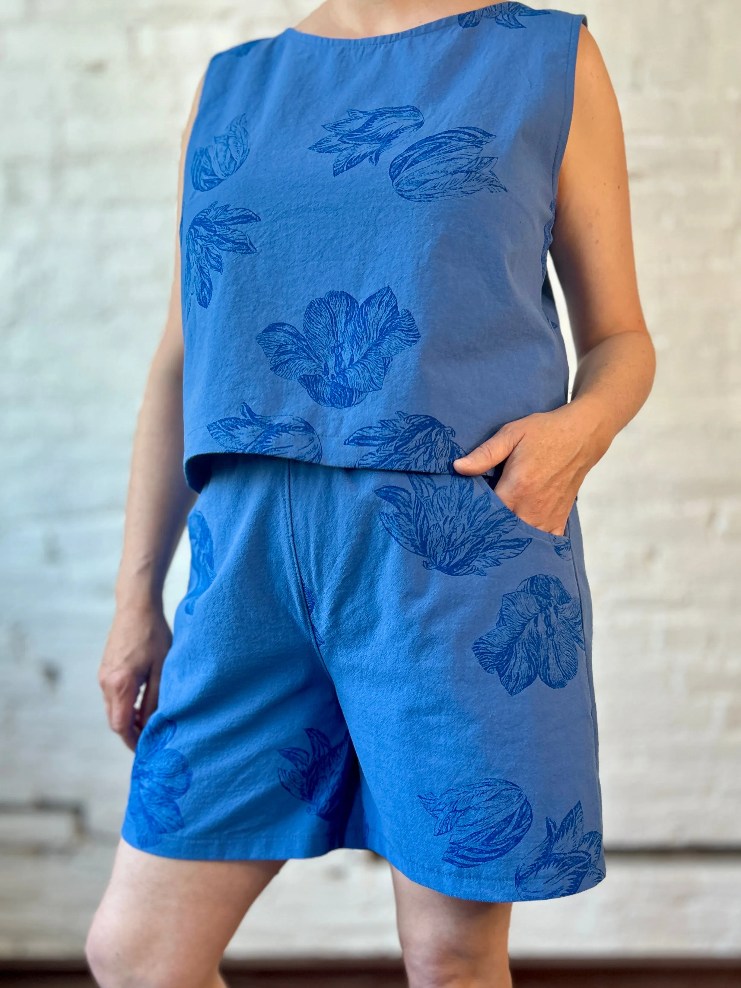 Quail Shorts - Cornflower sold by Smoking Lily product image thumbnail 3