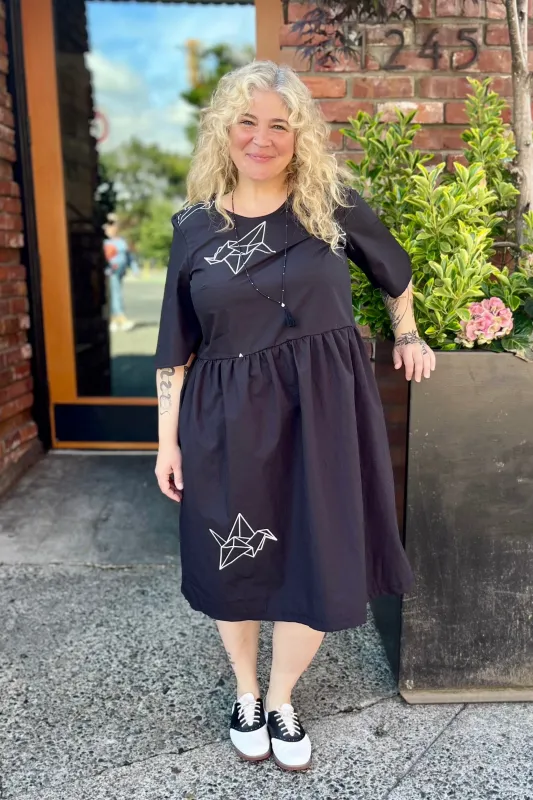 Kiki Dress - Black sold by Smoking Lily