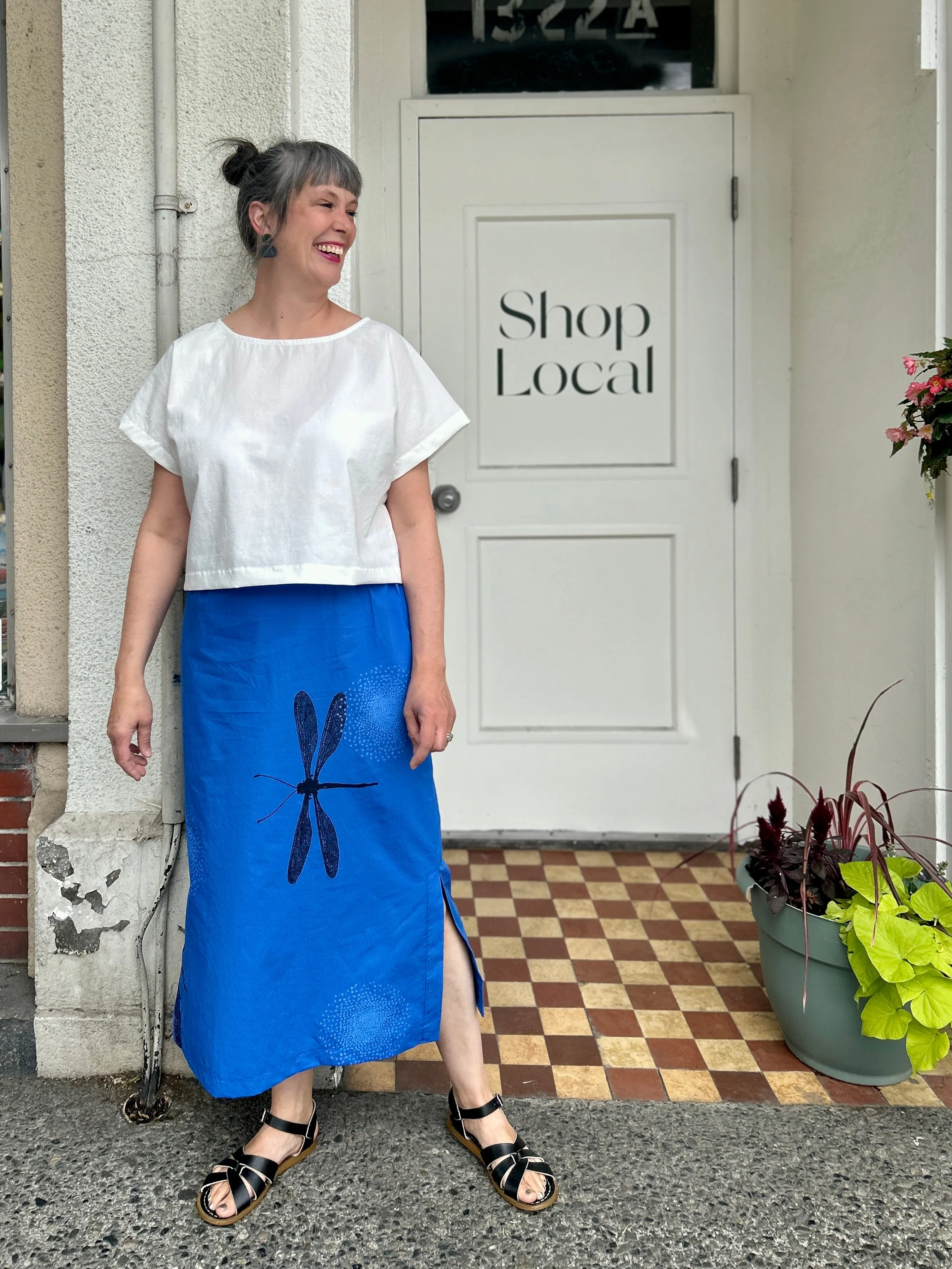 The Narrows Skirt - Sapphire sold by Smoking Lily product image thumbnail 2