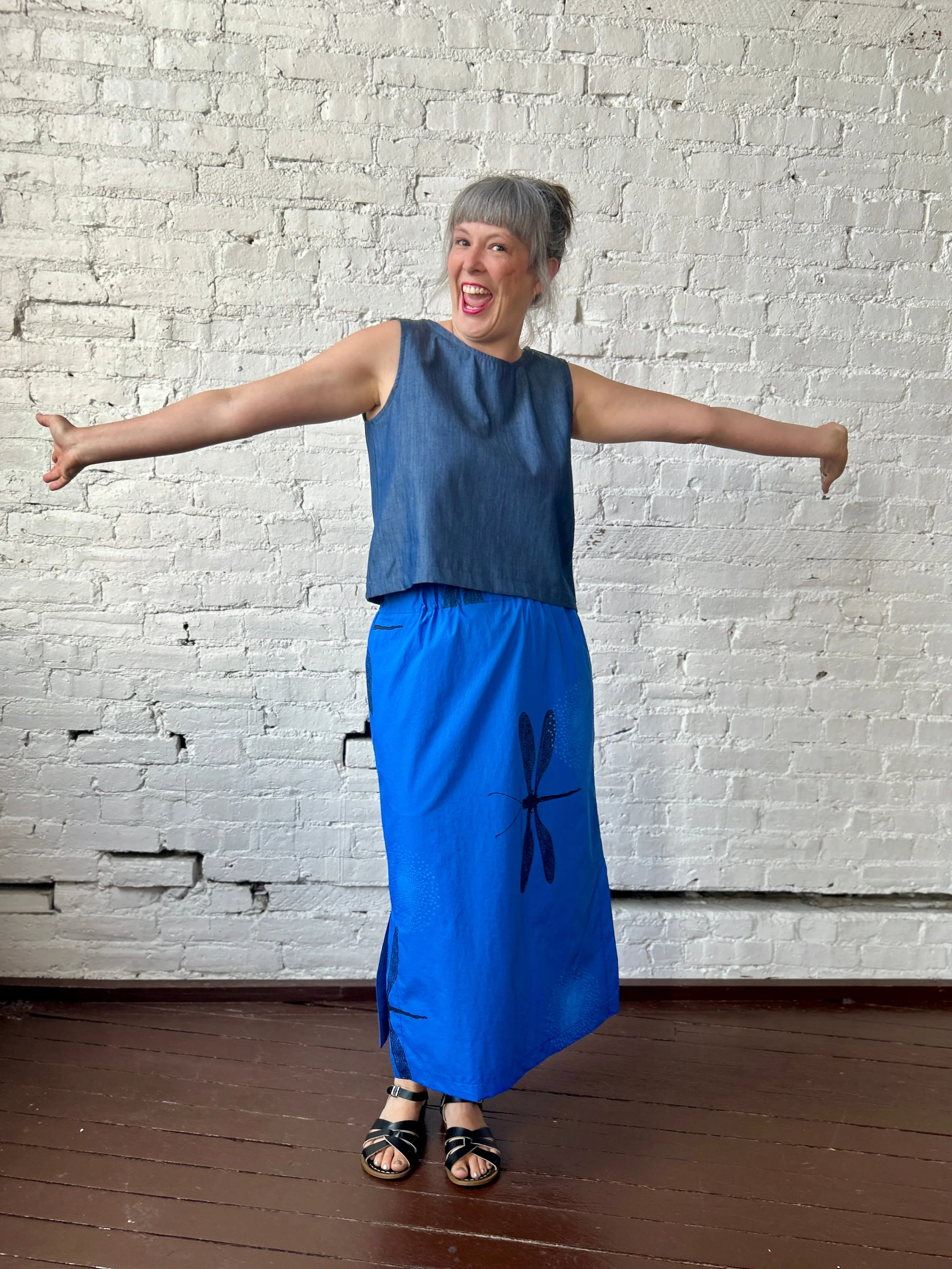 The Narrows Skirt - Sapphire sold by Smoking Lily product image thumbnail 3