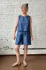 Quail Shorts - Denim sold by Smoking Lily