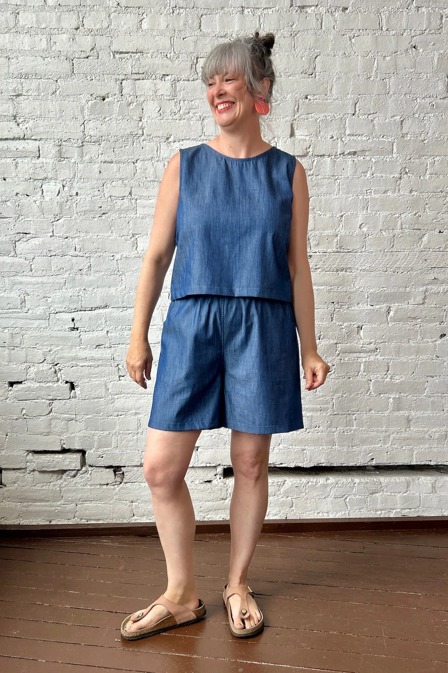 Quail Shorts - Denim sold by Smoking Lily product image thumbnail 2