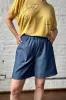 Quail Shorts - Denim sold by Smoking Lily