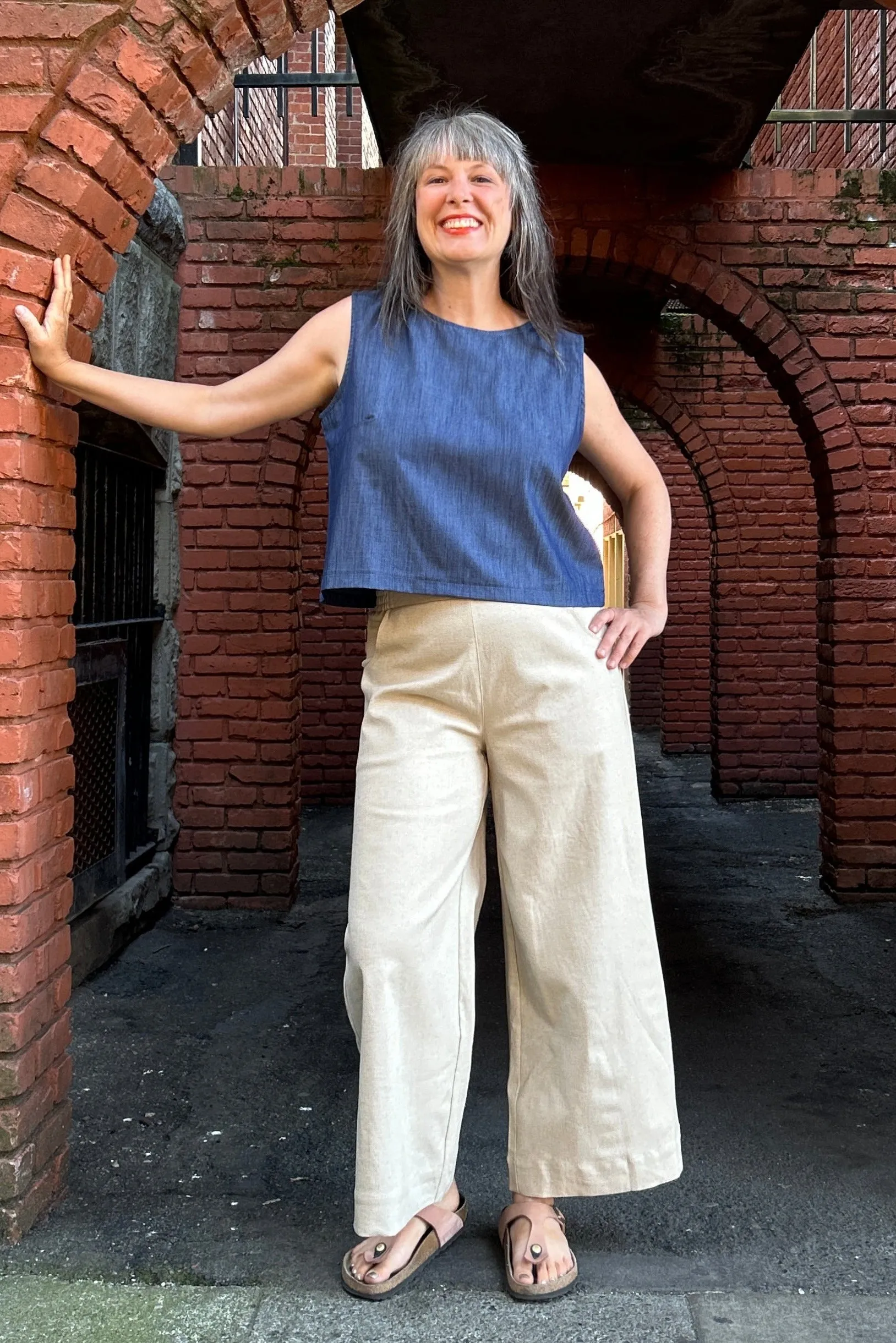 Milan Pants - Natural sold by Smoking Lily product image thumbnail 2