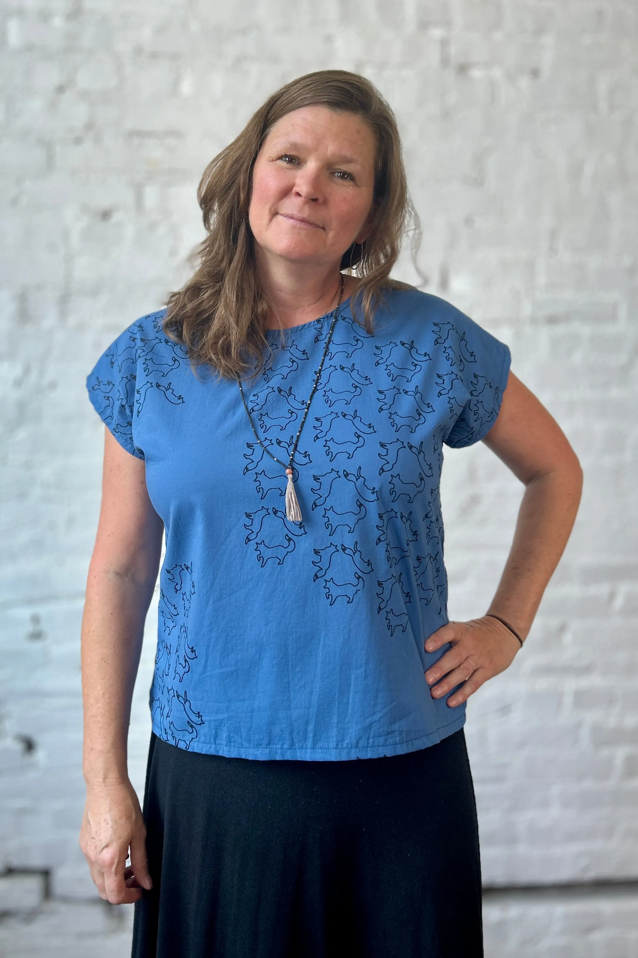 Lark Top - Foxtrot sold by Smoking Lily