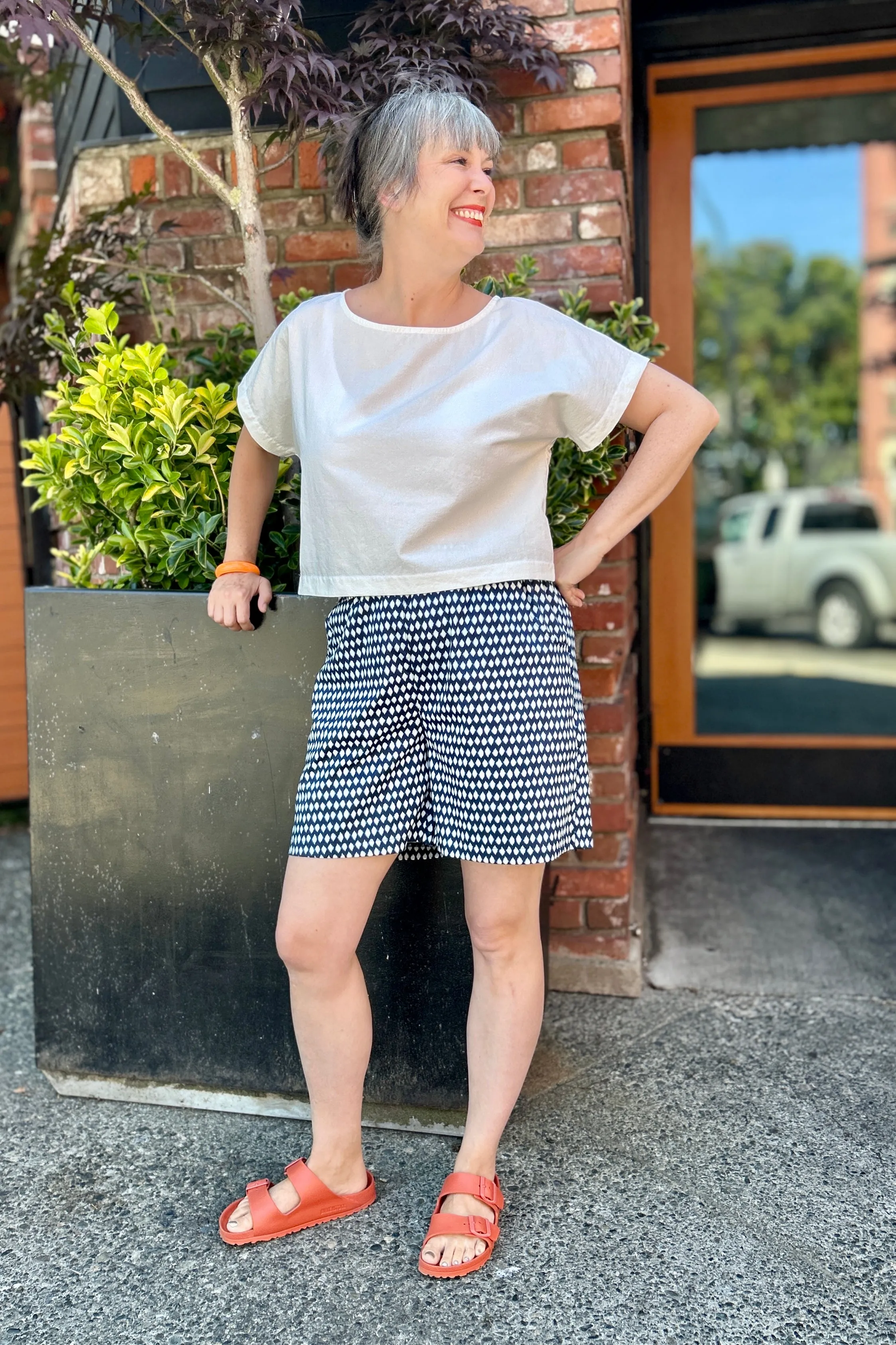 Cropped Saskia Top - White sold by Smoking Lily product image thumbnail 3