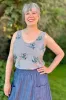 Ima Tank 2.0 Grey Microstripe sold by Smoking Lily