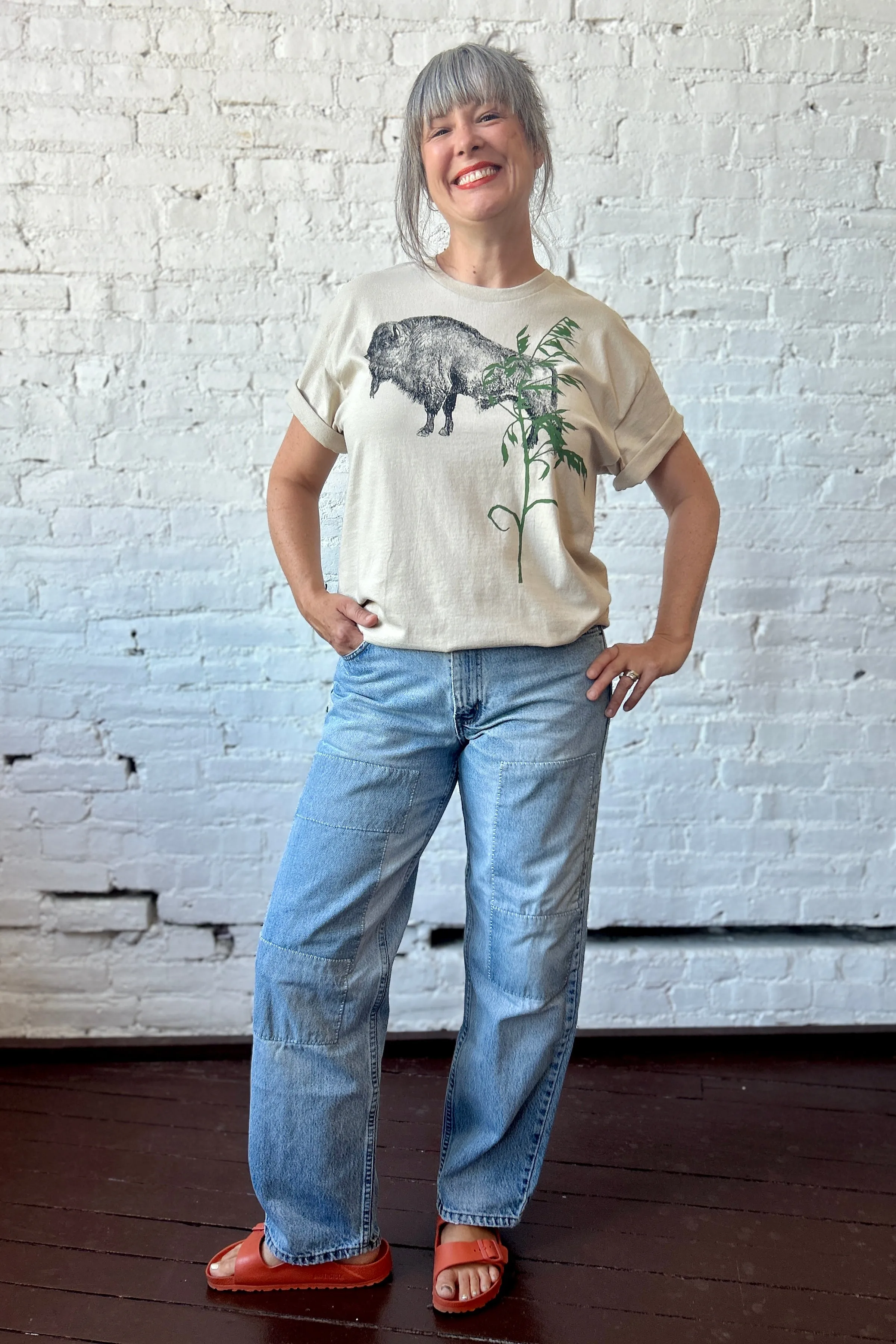 Unisex Tee - Sand sold by Smoking Lily product image thumbnail 2