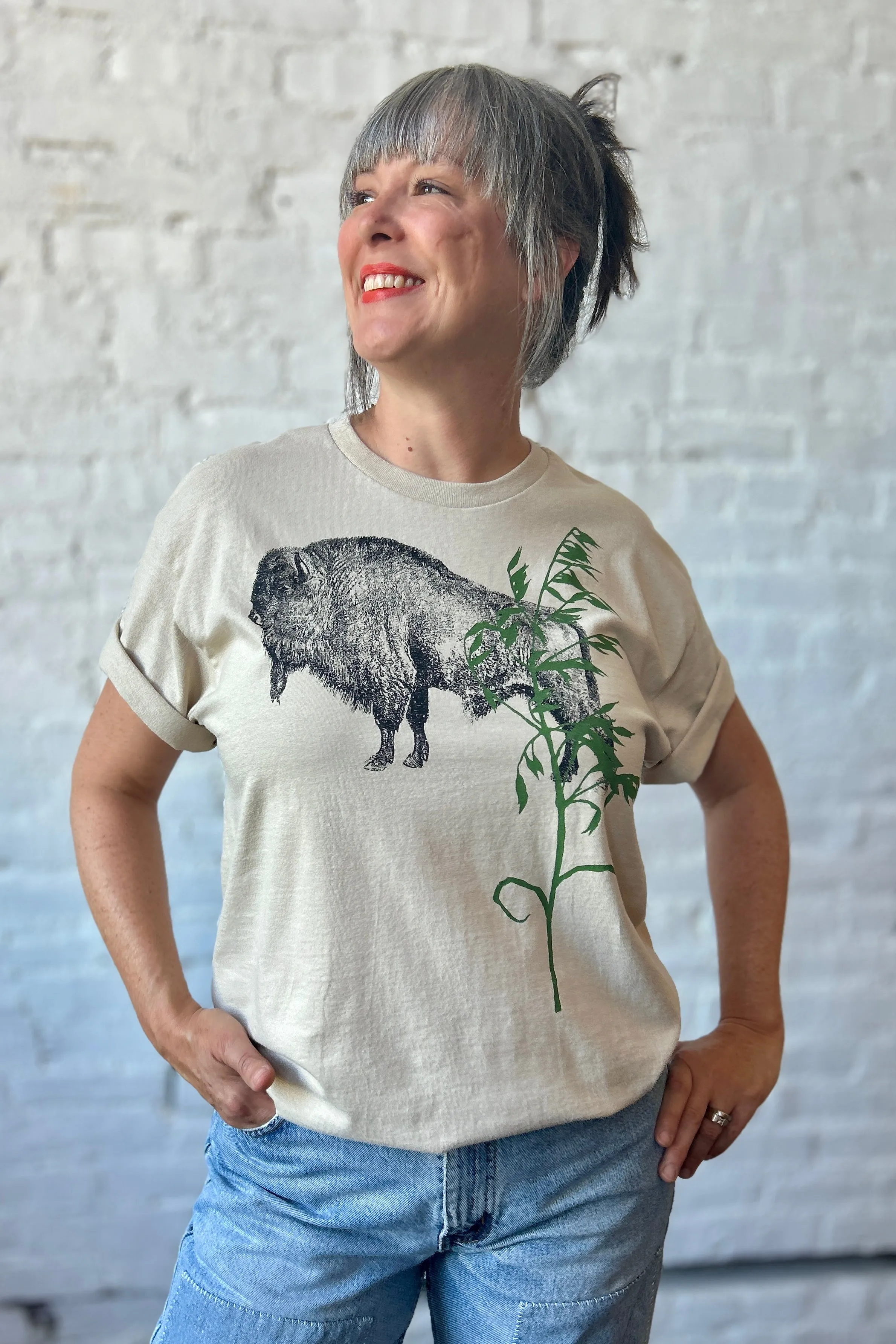 Unisex Tee - Sand sold by Smoking Lily