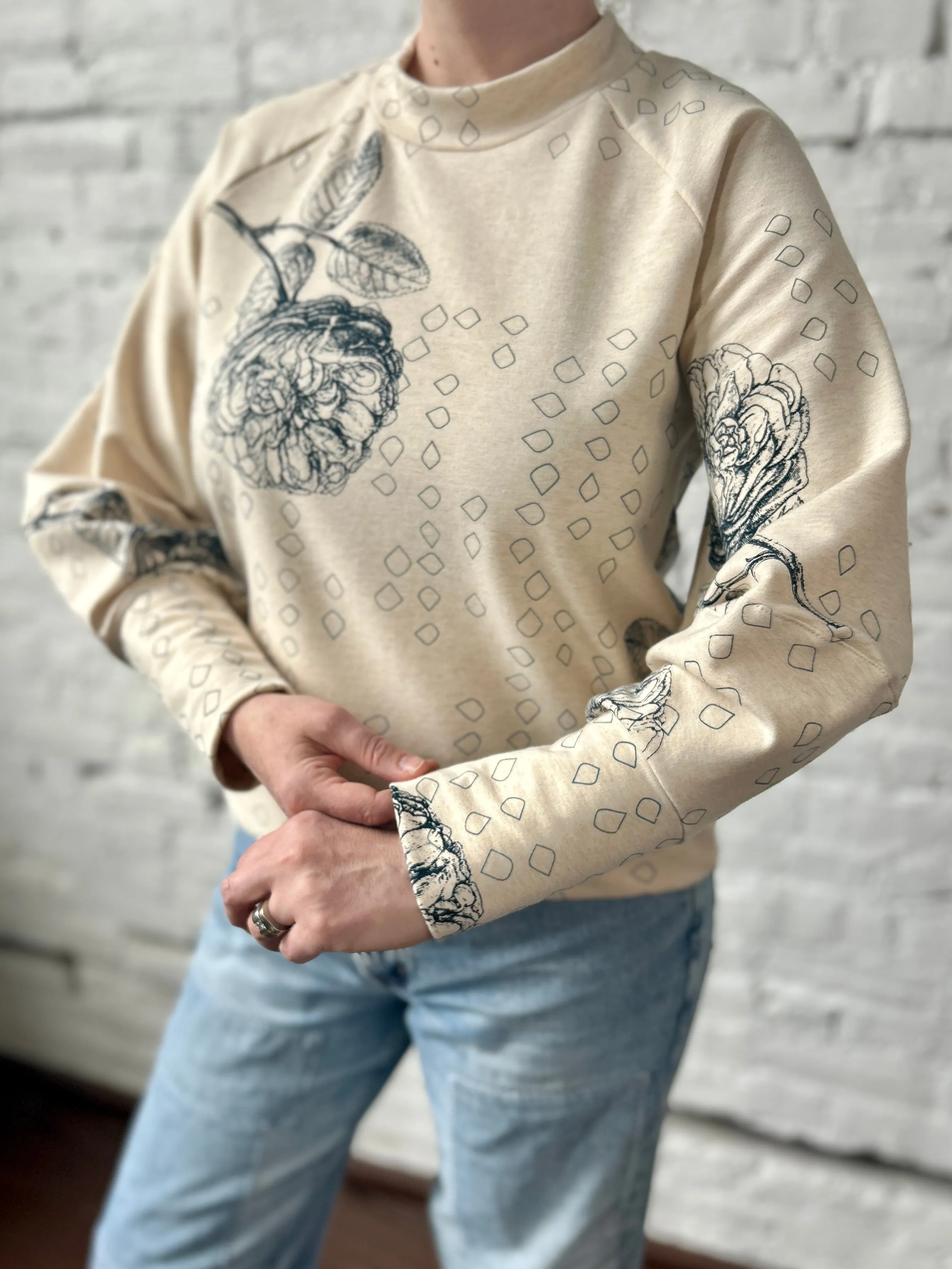 Final Sale Fundra Sweatshirt - Almond sold by Smoking Lily product image thumbnail 3