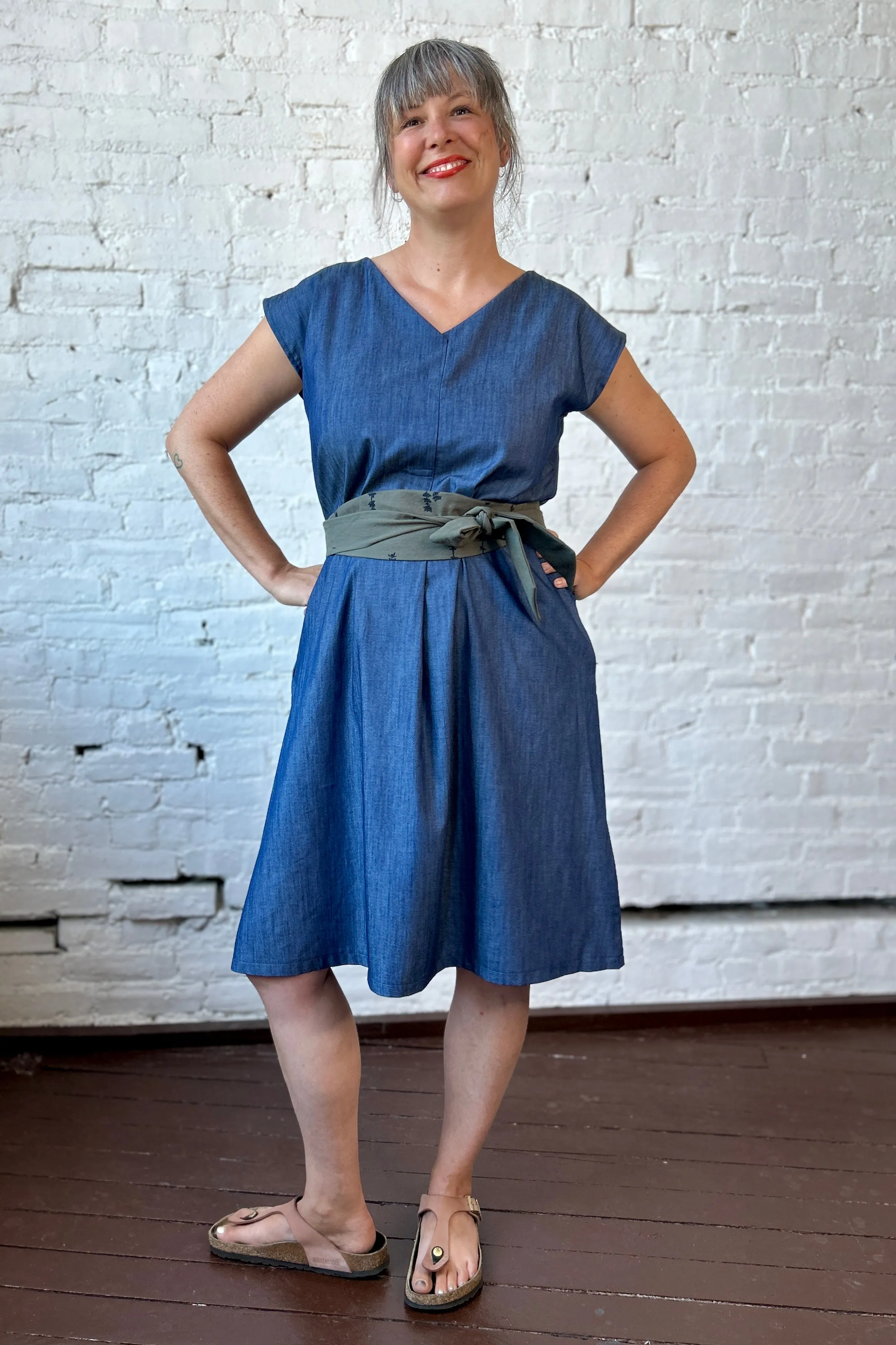 Shelter Dress - Denim sold by Smoking Lily product image thumbnail 5