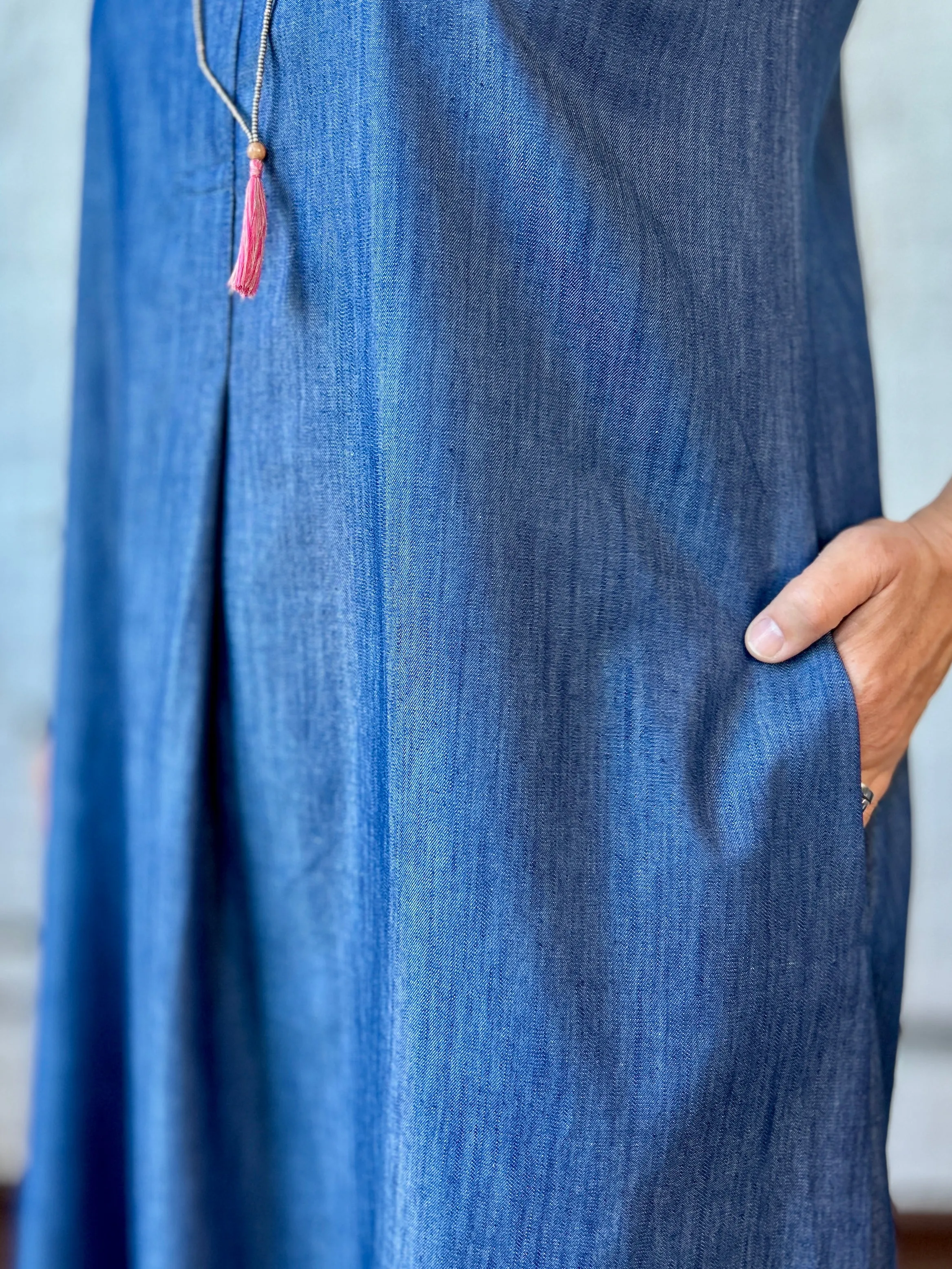 Shelter Dress - Denim sold by Smoking Lily product image thumbnail 4