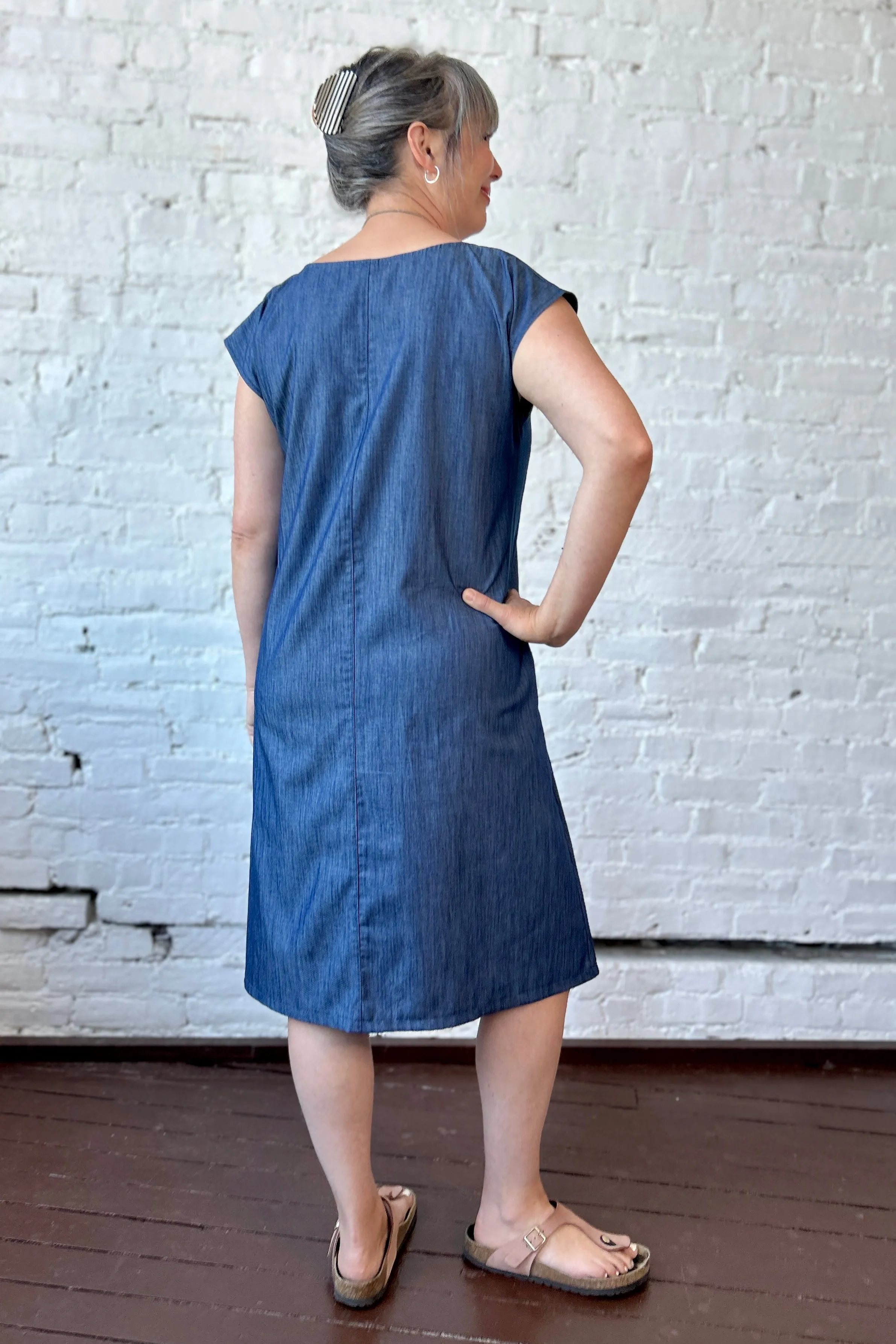 Shelter Dress - Denim sold by Smoking Lily product image thumbnail 3