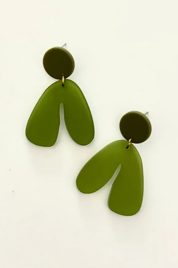 Darlings of Denmark Earrings Lotta Mini-Moss sold by Smoking Lily