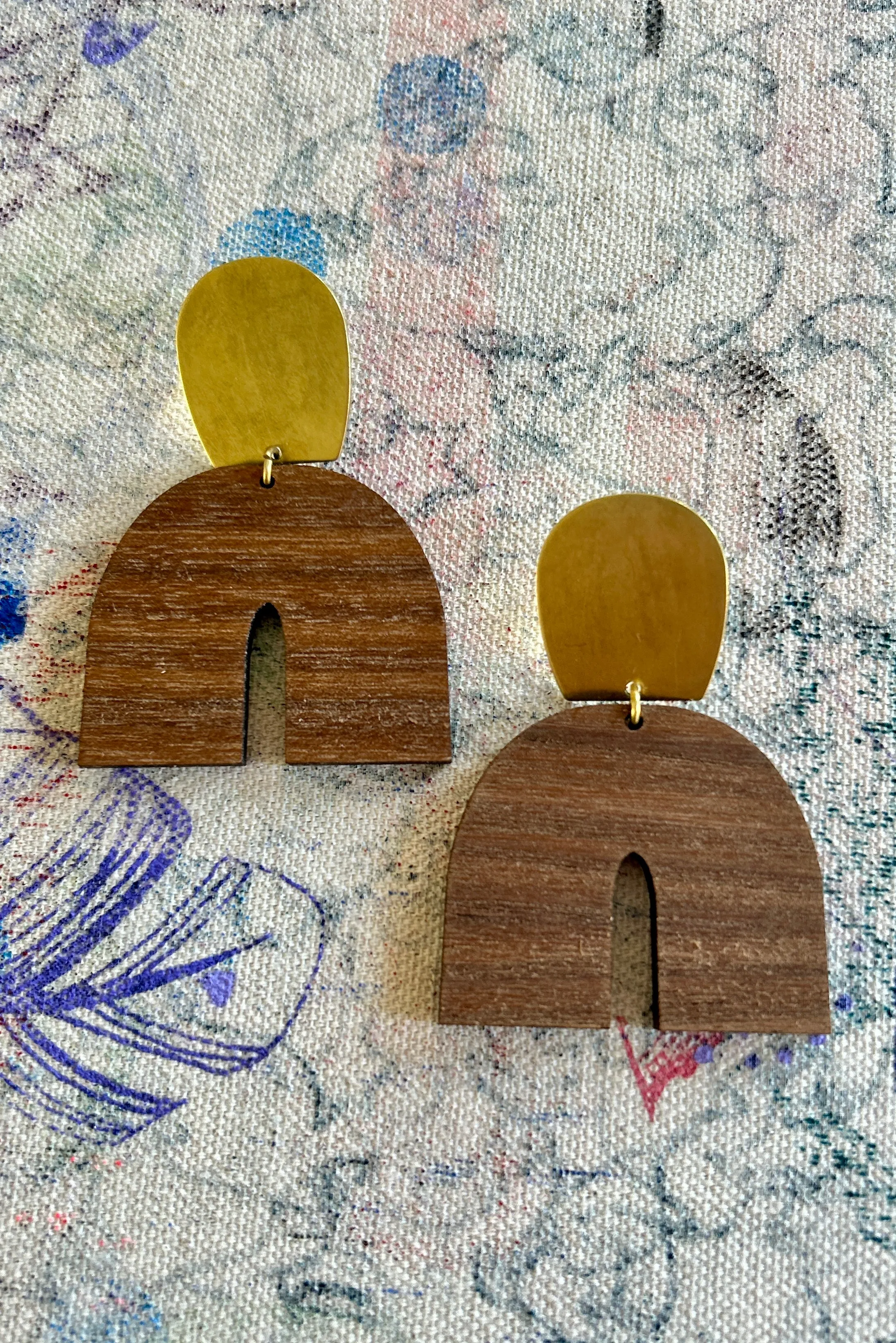 Darlings of Denmark Earrings Vokke sold by Smoking Lily