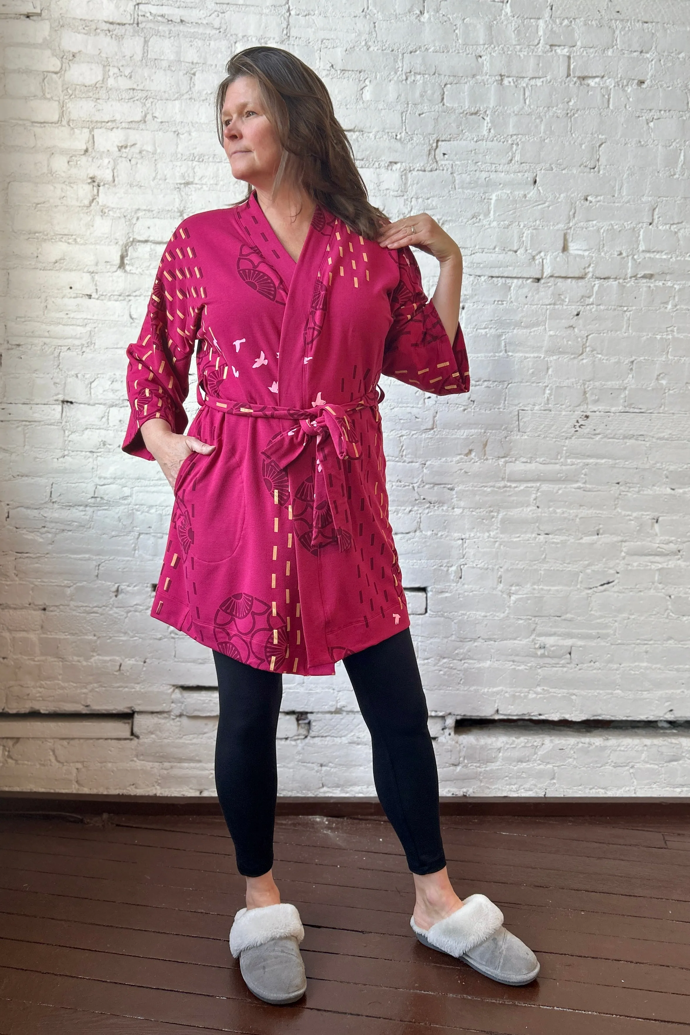 Final Sale French Terry Good Robe - Short sold by Smoking Lily product image thumbnail 3