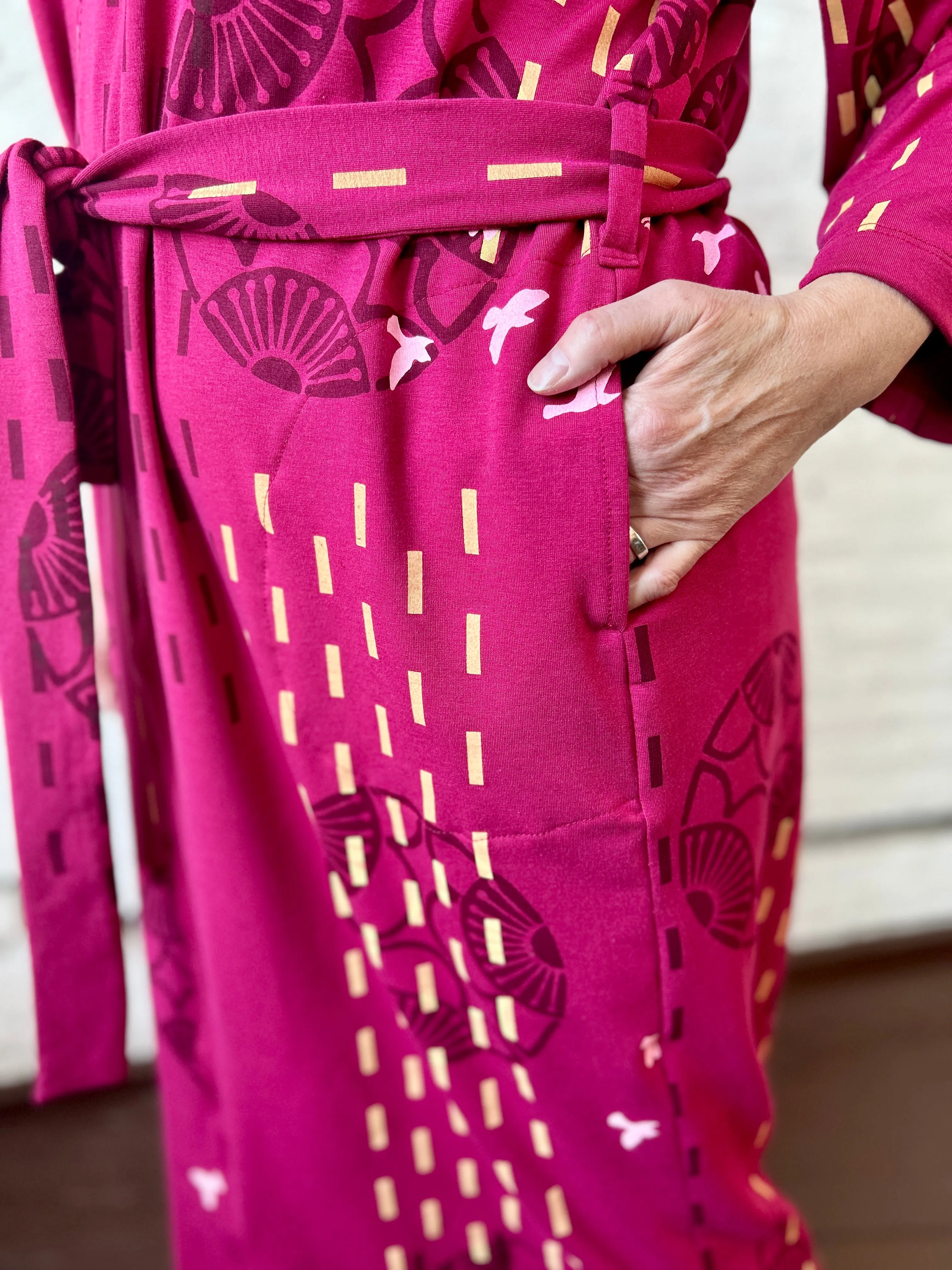 Final Sale French Terry Good Robe - Long sold by Smoking Lily product image thumbnail 3