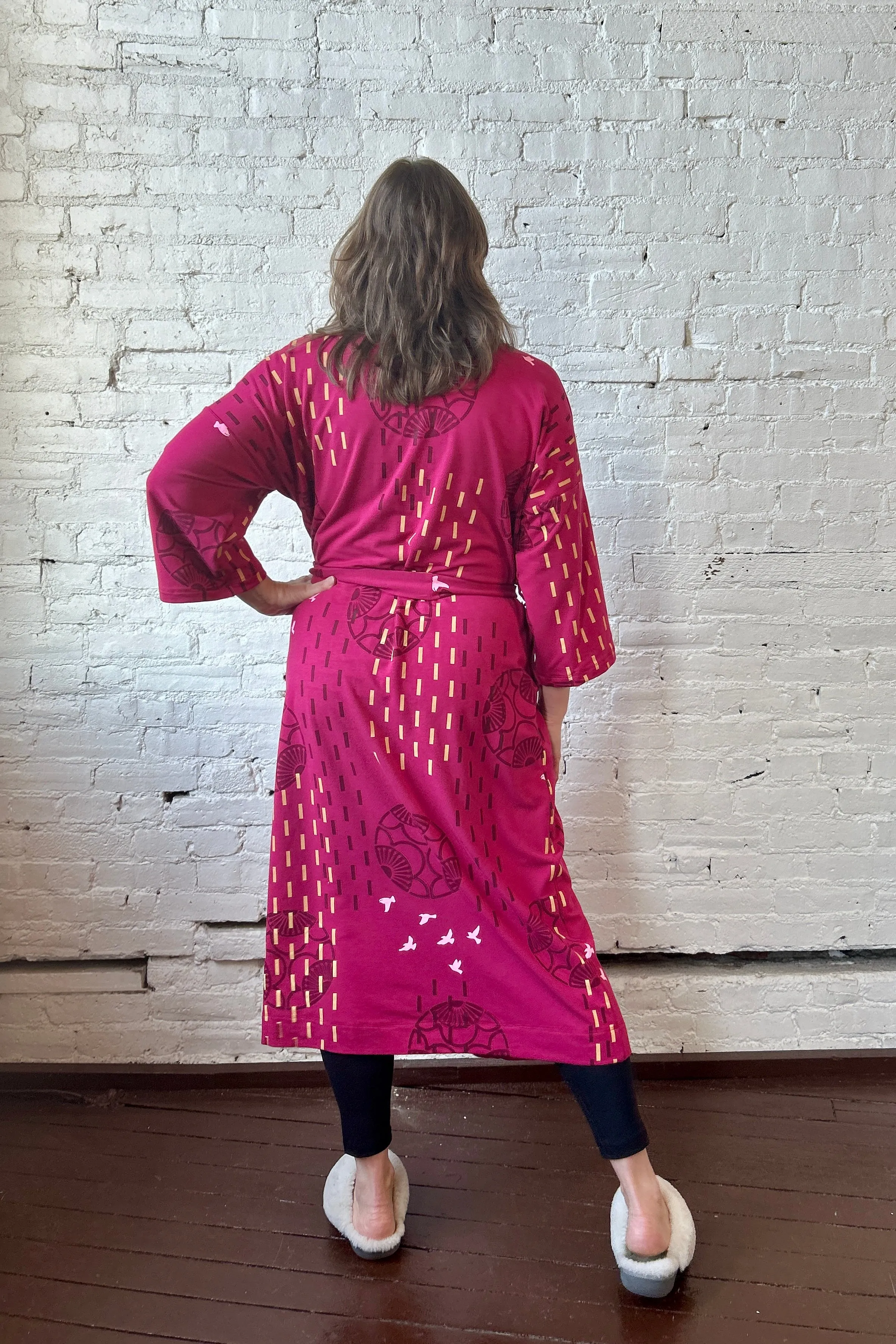 Final Sale French Terry Good Robe - Long sold by Smoking Lily product image thumbnail 2