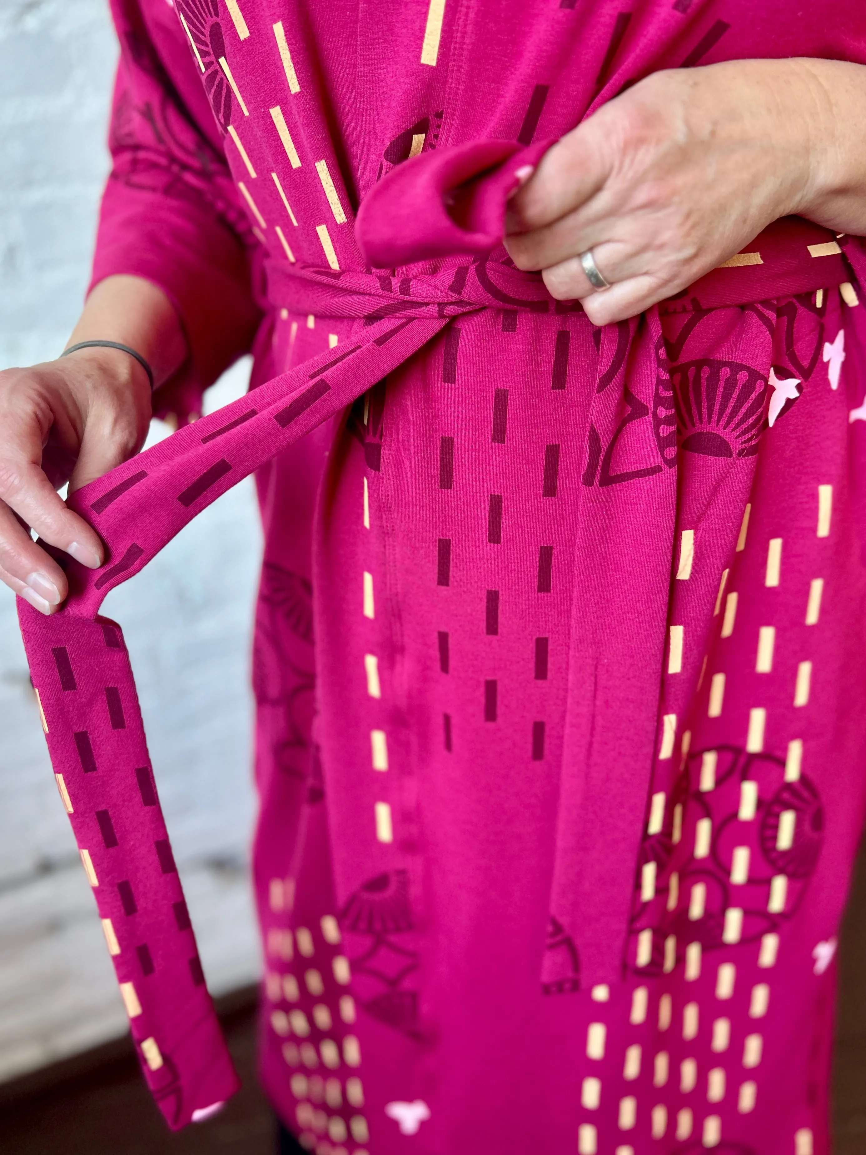 Final Sale French Terry Good Robe - Long sold by Smoking Lily product image thumbnail 4