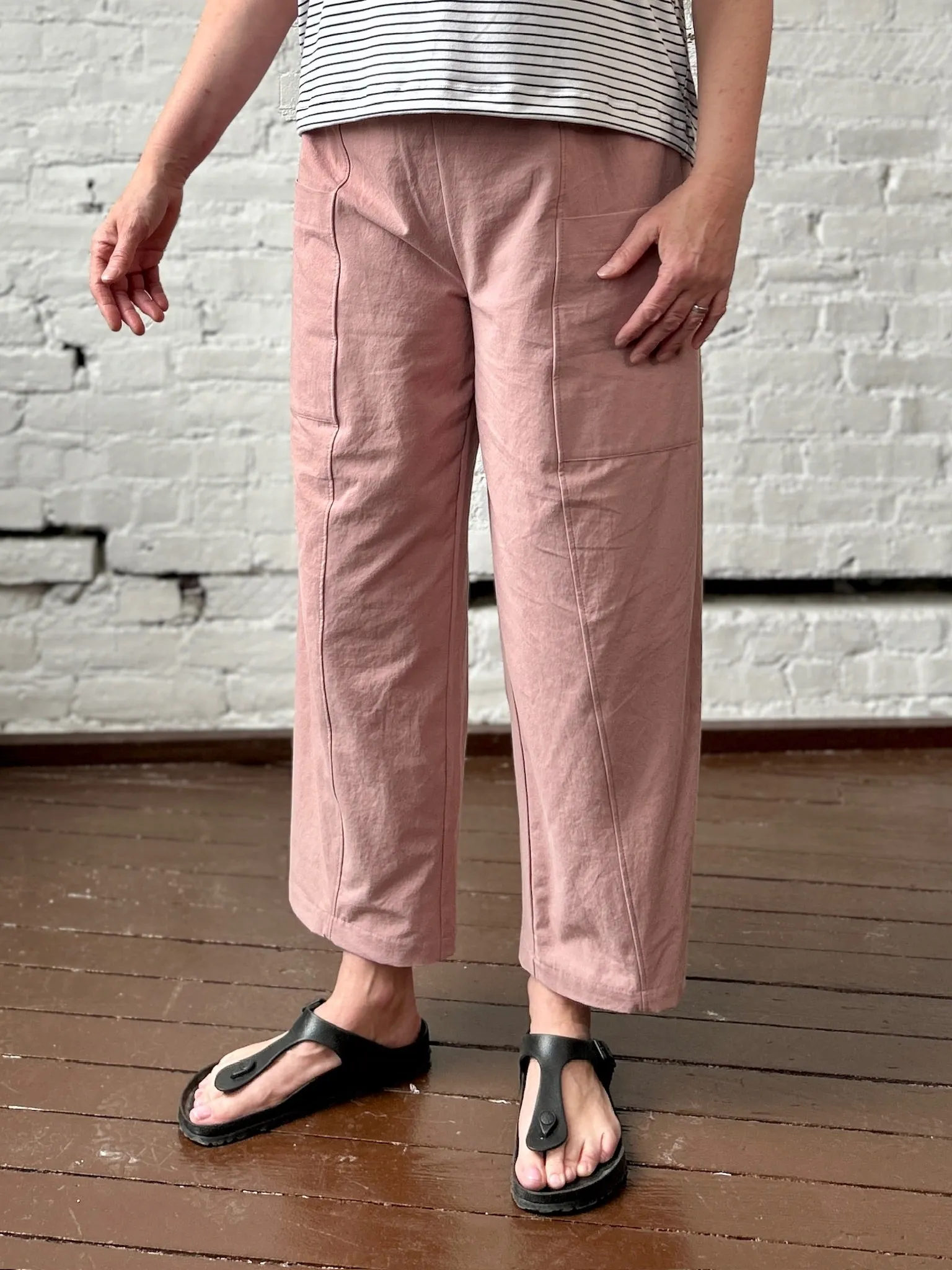 Final Sale Wren Work Pants - Blush sold by Smoking Lily product image thumbnail 4