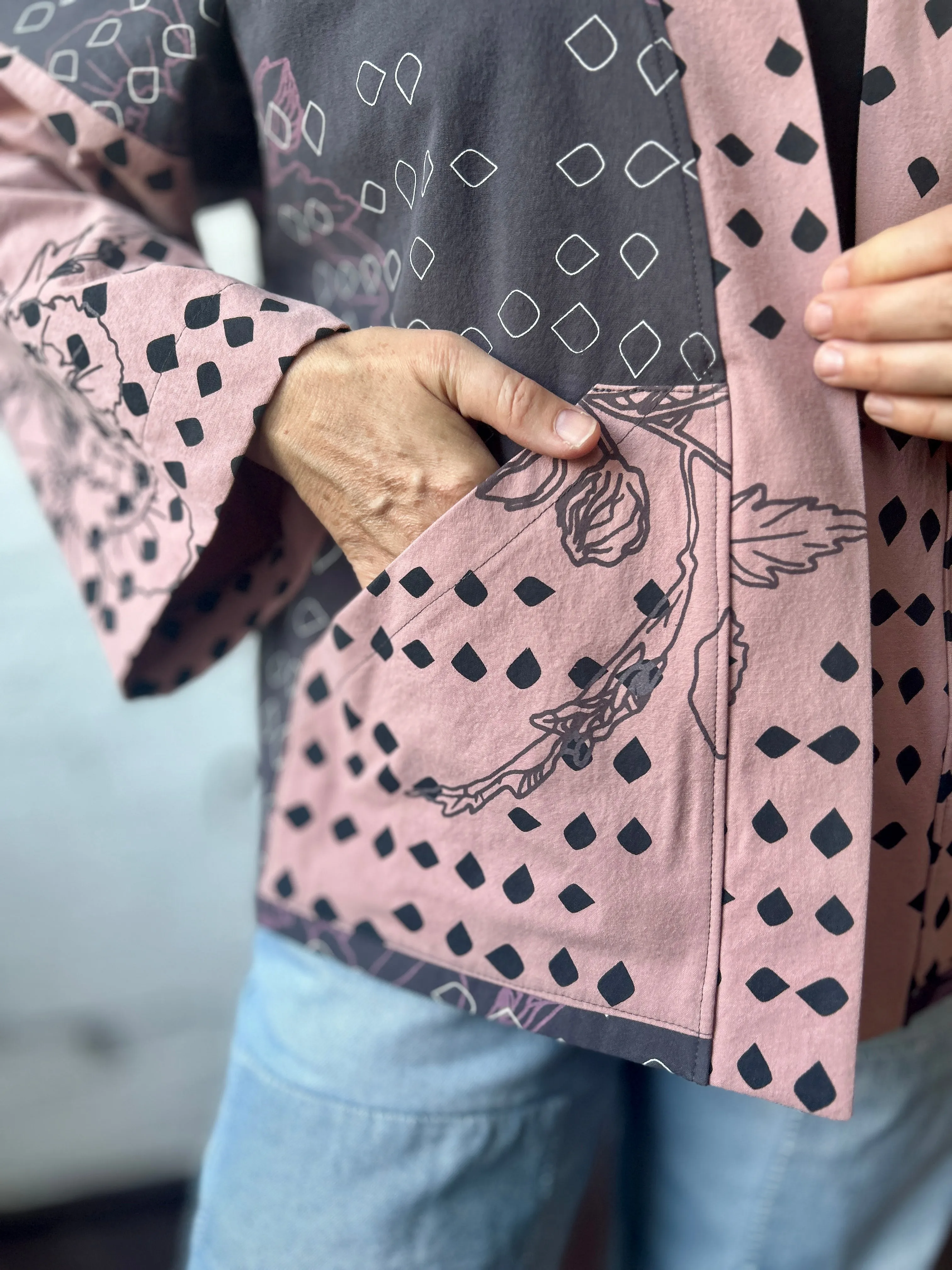 Sama Jacket Iron & Blush sold by Smoking Lily product image thumbnail 4