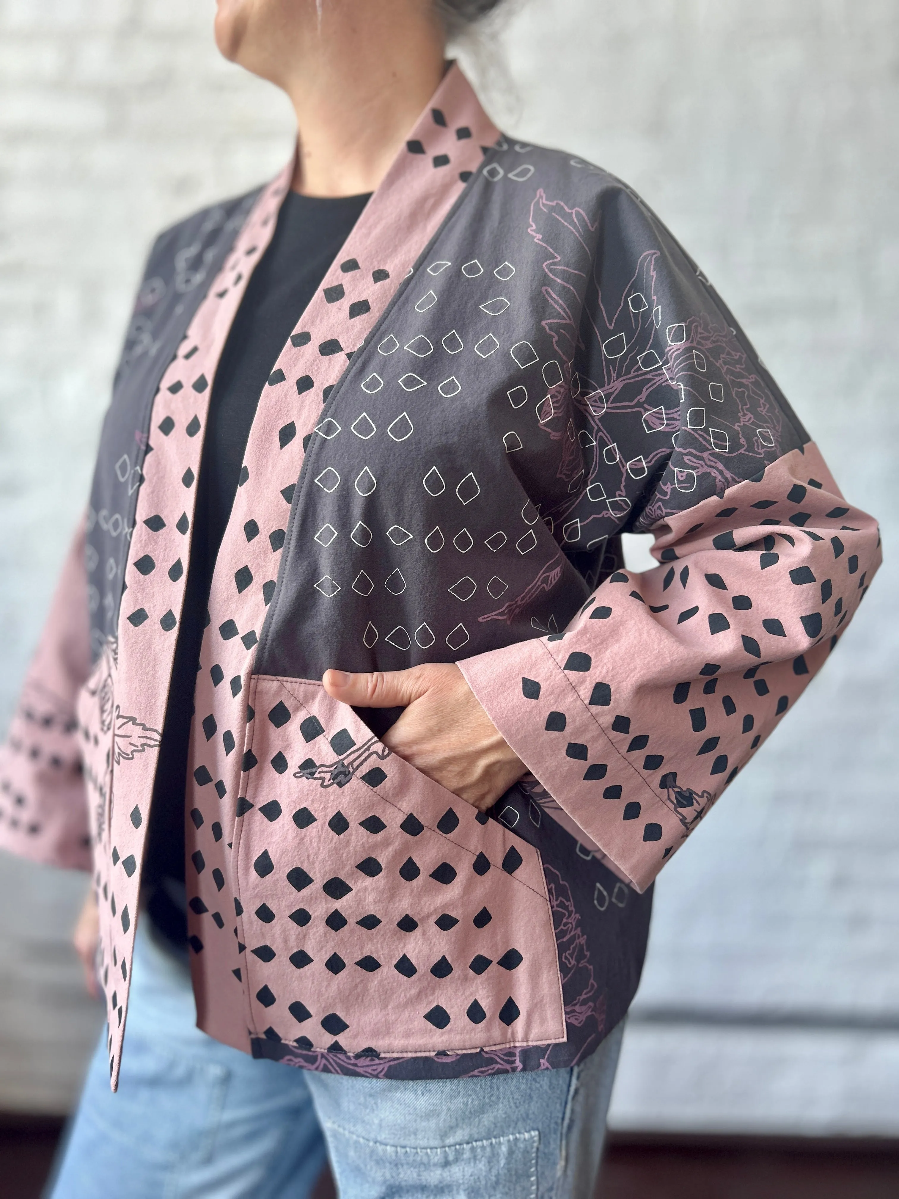 Sama Jacket Iron & Blush sold by Smoking Lily product image thumbnail 3