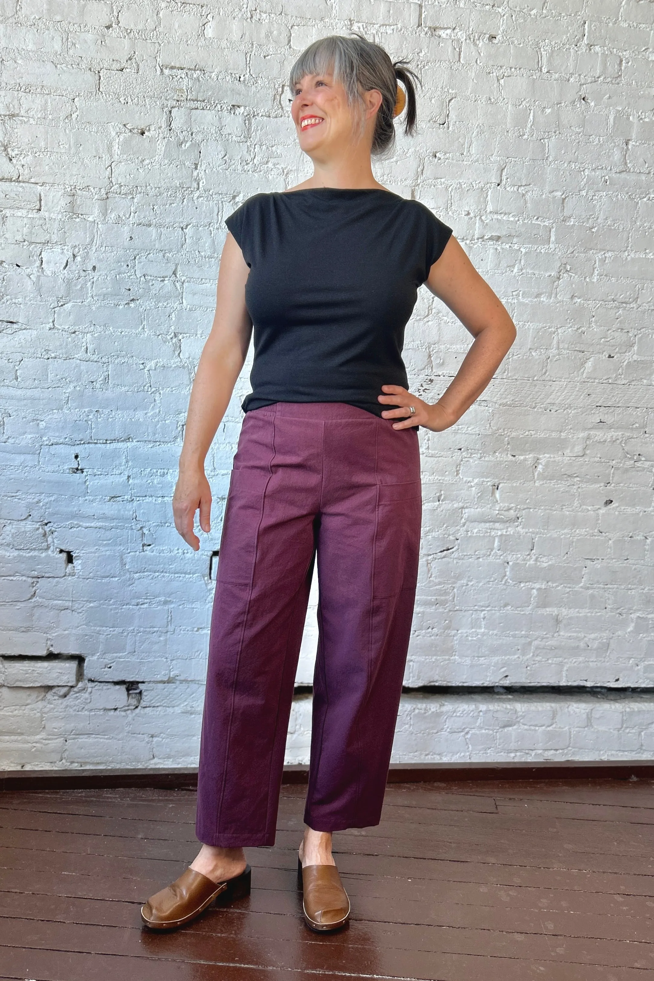 Wren Work Pants - Shiraz sold by Smoking Lily product image thumbnail 2