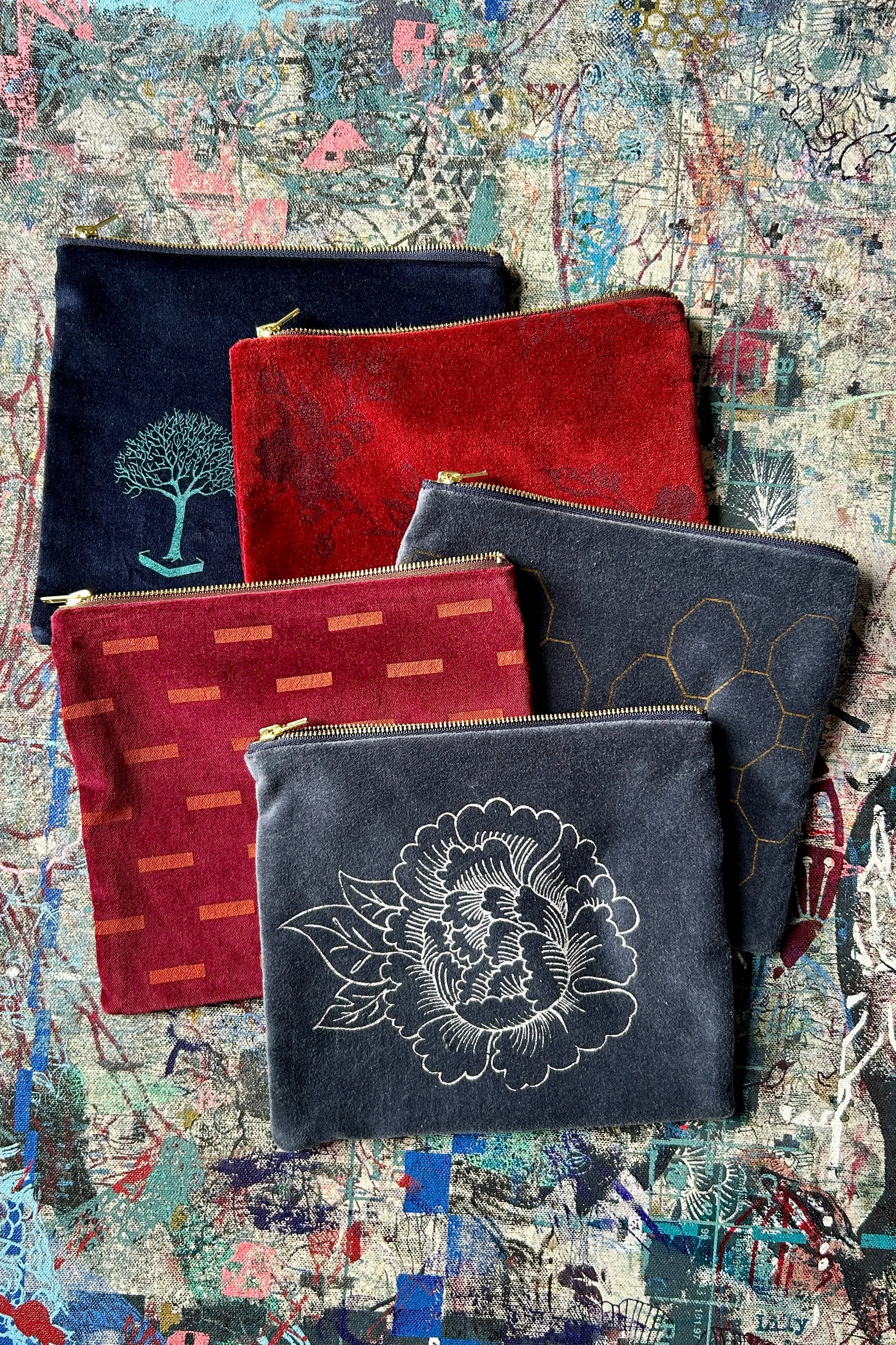 One of a Few - Last of Sale - Velvet Wallet sold by Smoking Lily