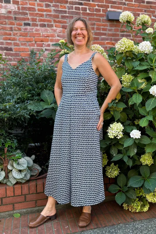 Liberty Jumpsuit - Ikat sold by Smoking Lily