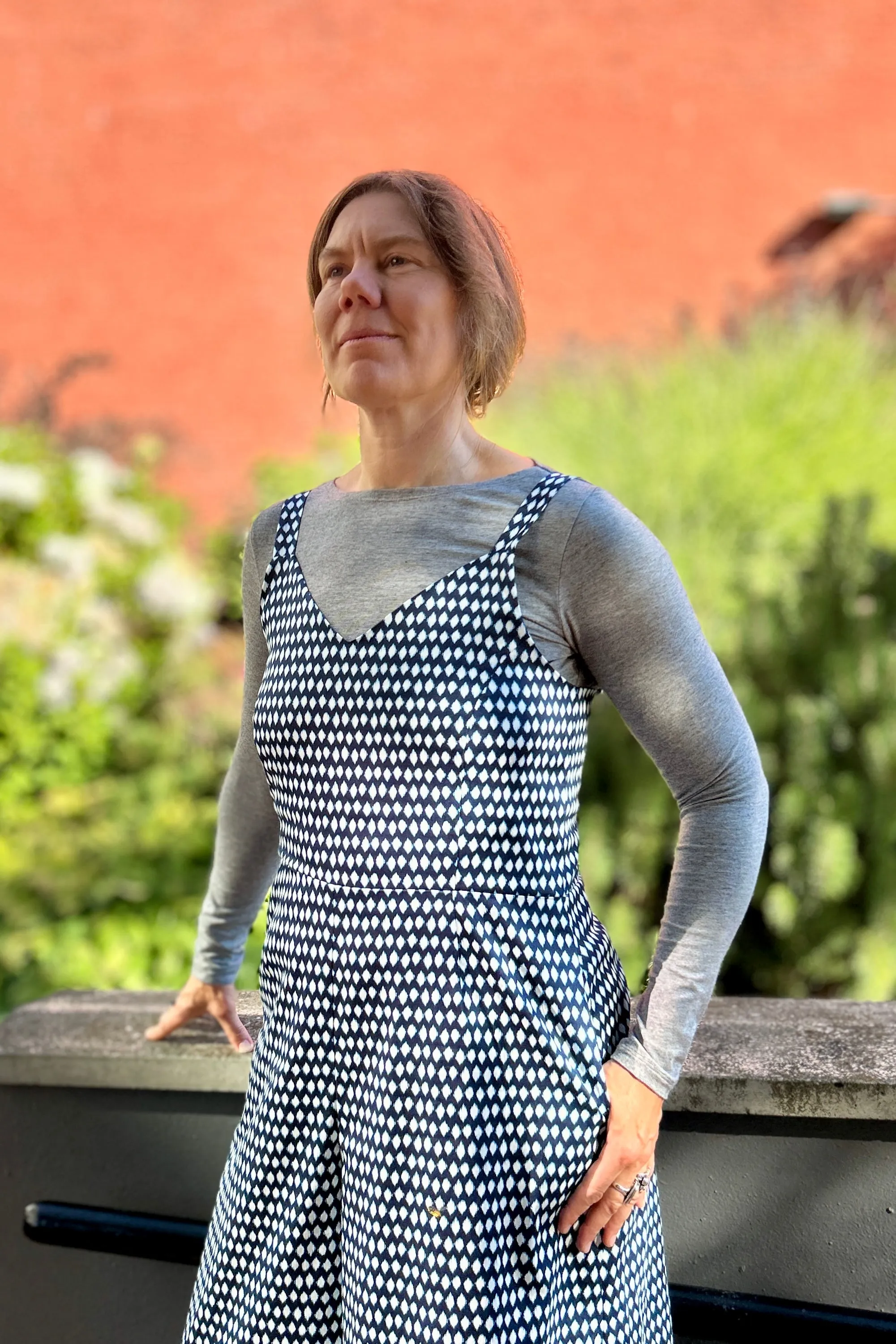 Liberty Jumpsuit - Ikat sold by Smoking Lily product image thumbnail 5