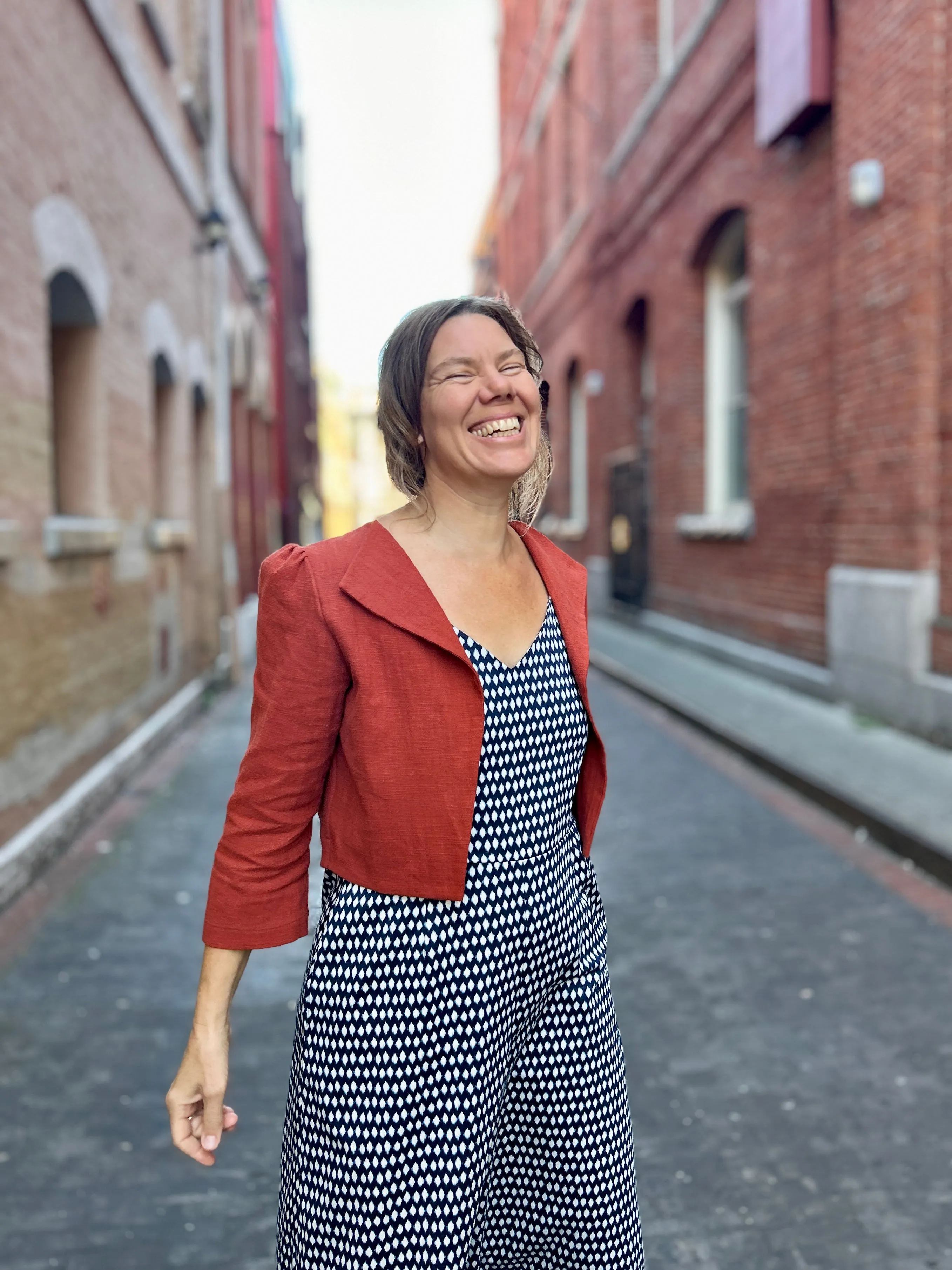 Audra Jacket sold by Smoking Lily