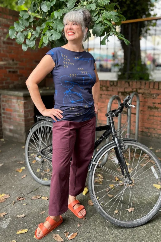 Simple Tee Marine sold by Smoking Lily