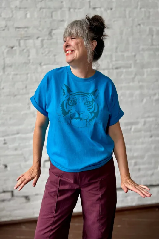 Unisex Tee - Antique Sapphire made by Smoking Lily