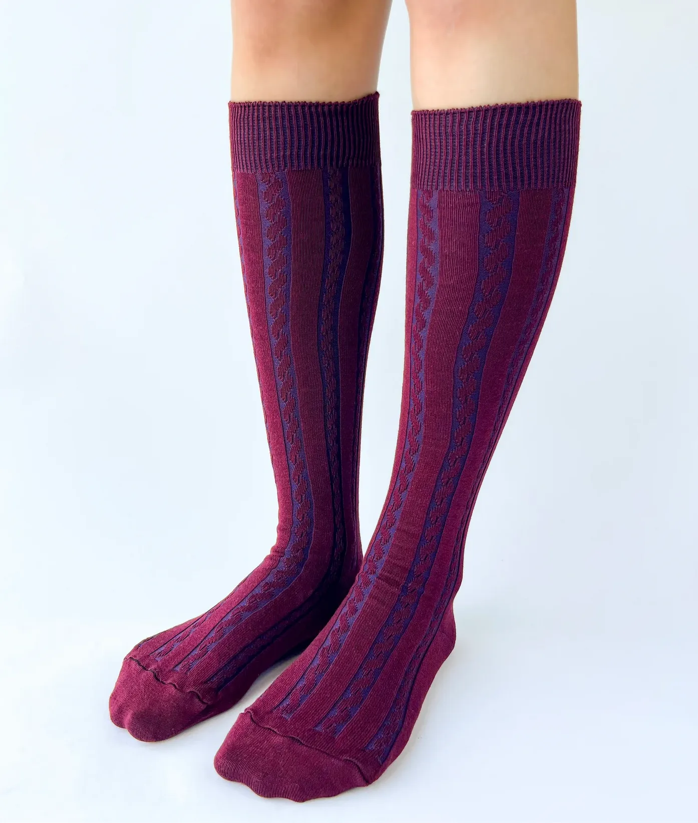 OkayOK Knee High Socks - Cotton sold by Smoking Lily product image thumbnail 4