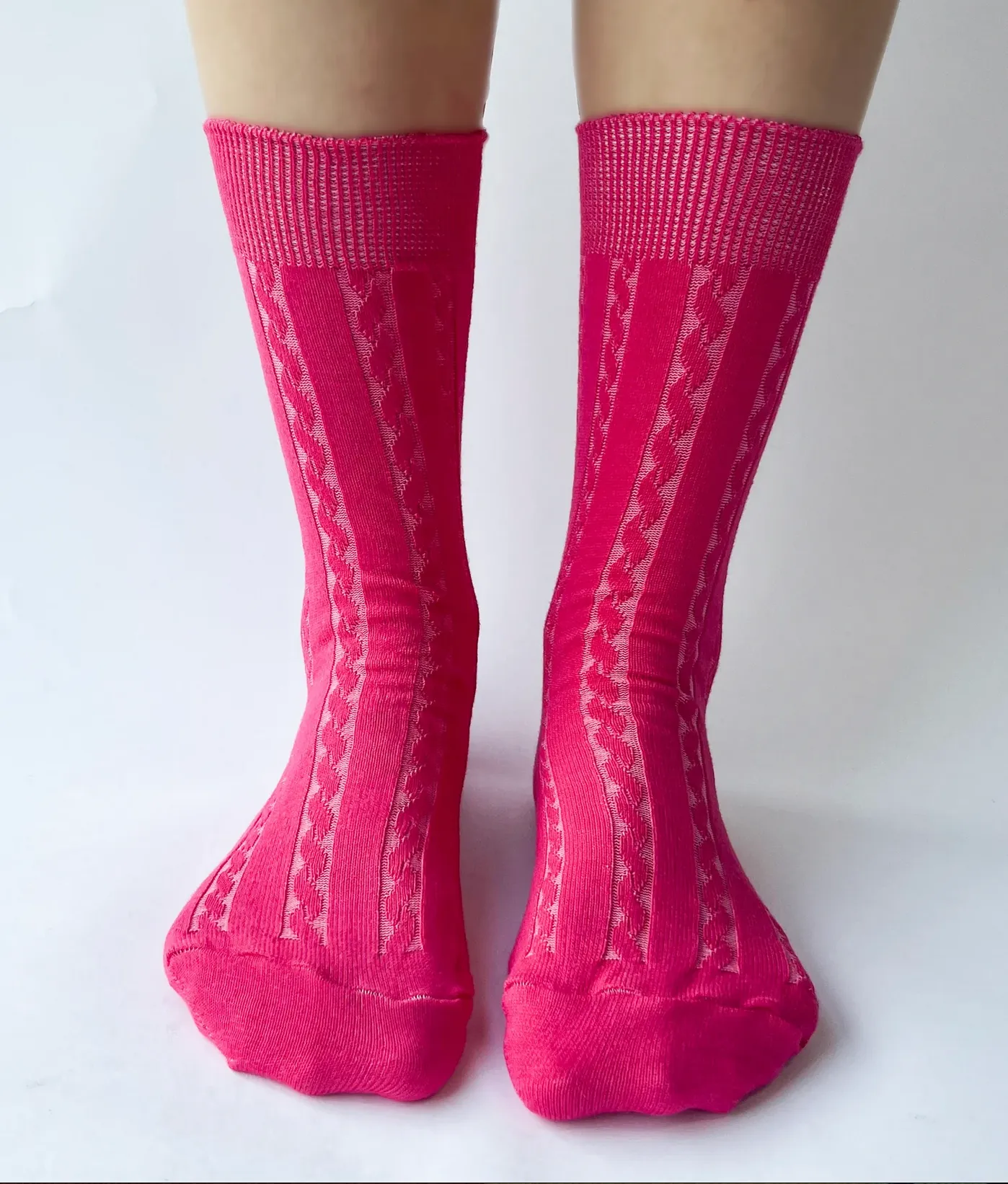 OkayOK Dress Socks - Cable sold by Smoking Lily product image thumbnail 4