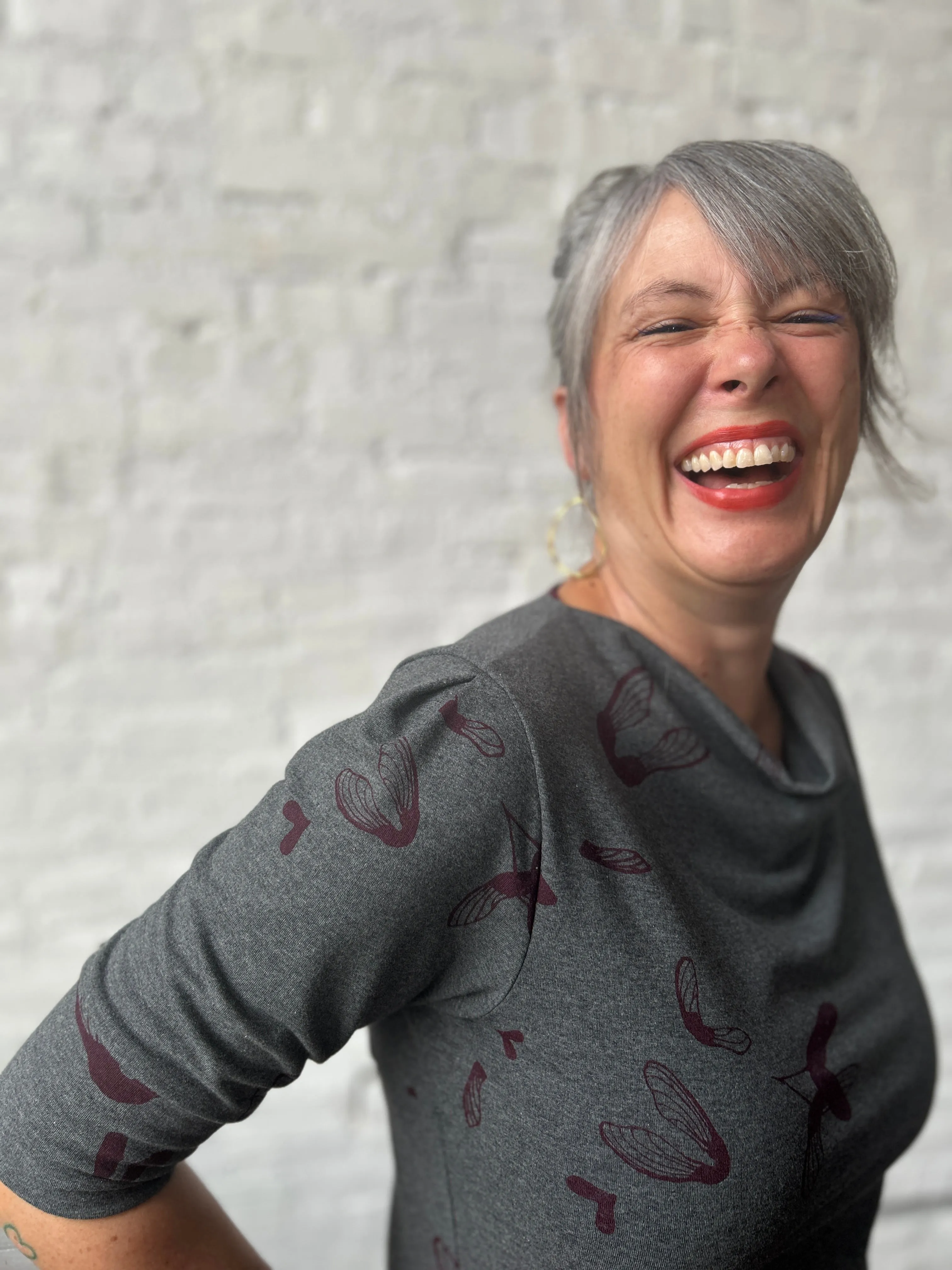 Last Chance XS Only - Point Grey Dress - Grey sold by Smoking Lily product image thumbnail 2