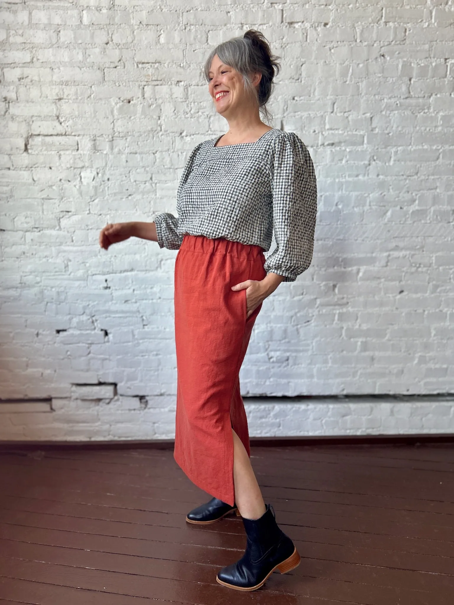 The Narrows Skirt - Burnt Orange sold by Smoking Lily product image thumbnail 2