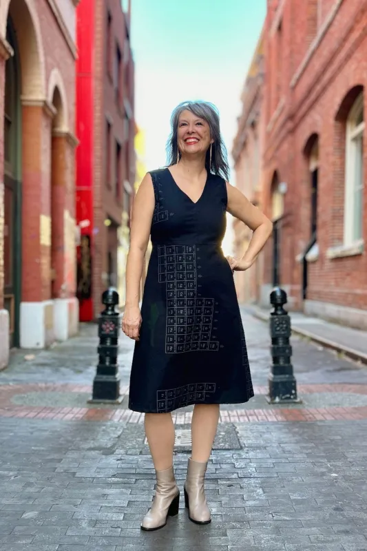 Jane Dress - Black sold by Smoking Lily